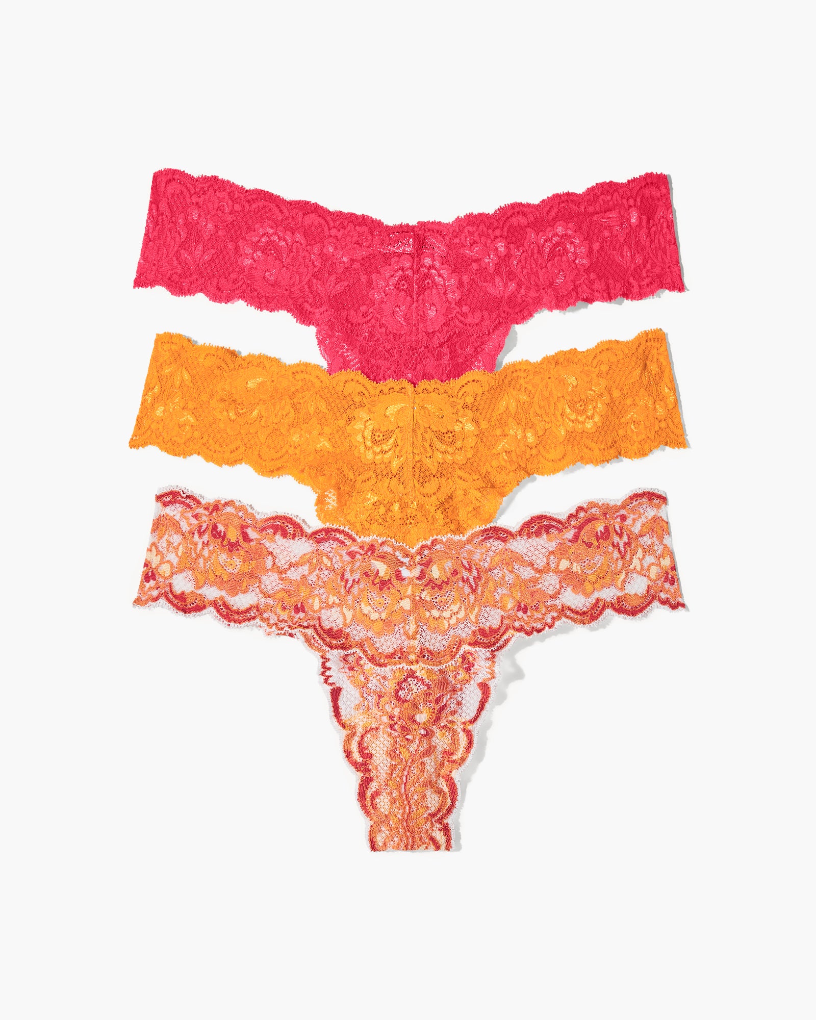 Multi Thong - Never Say Never 3 Pack Cutie Thong