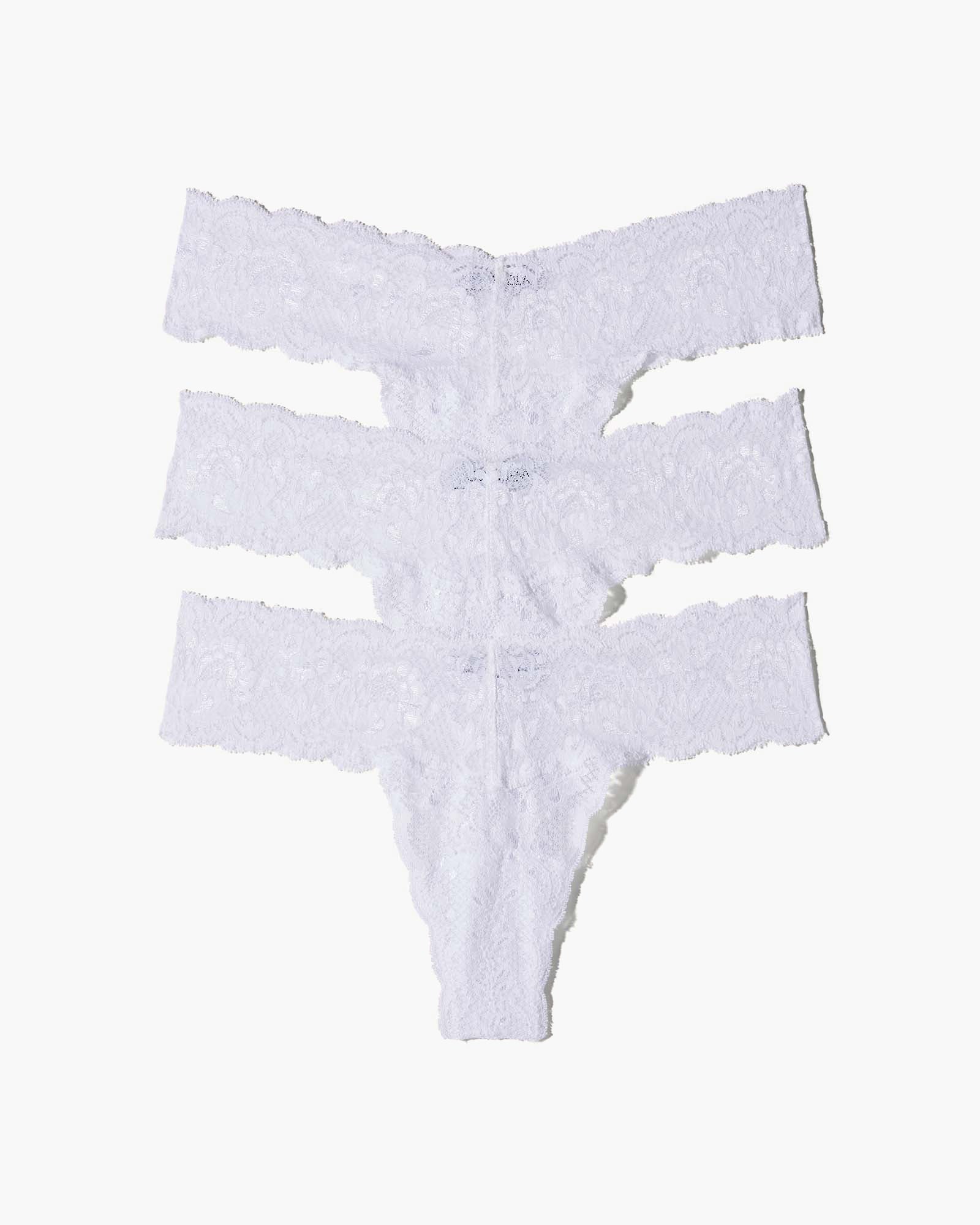 White Thong - Never Say Never Cutie Lr Thong 3 Pack
