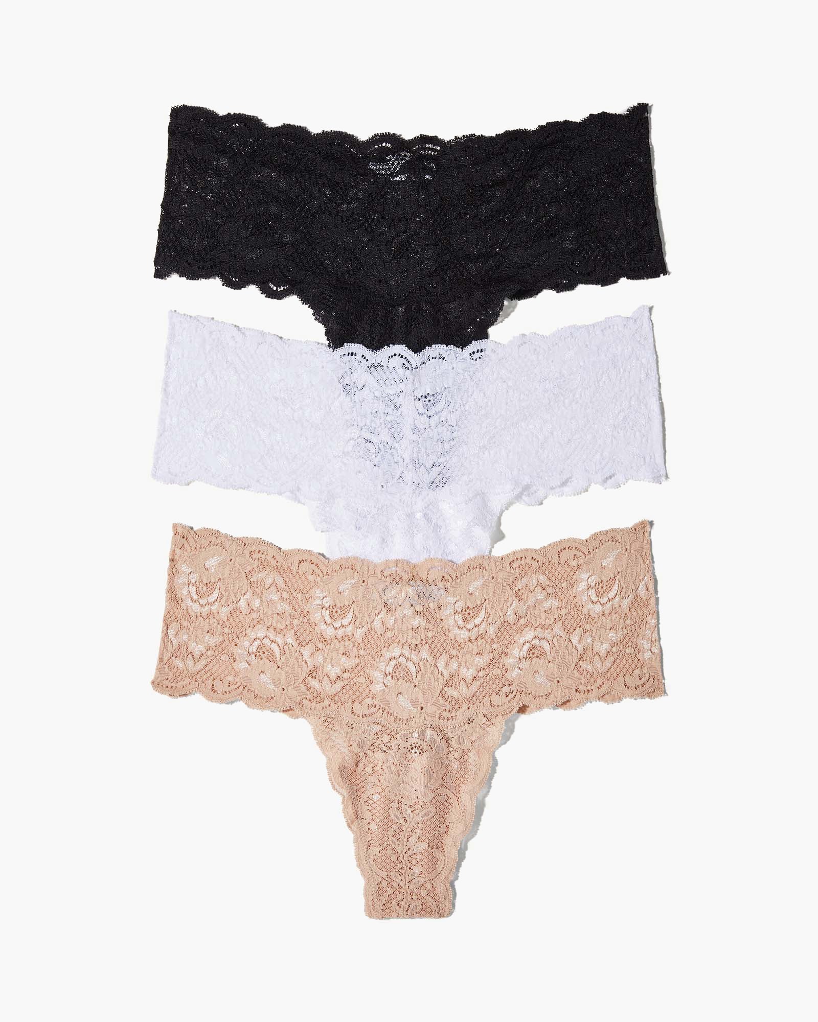 Multi Thong - Never Say Never Comfie Thong 3 Pack