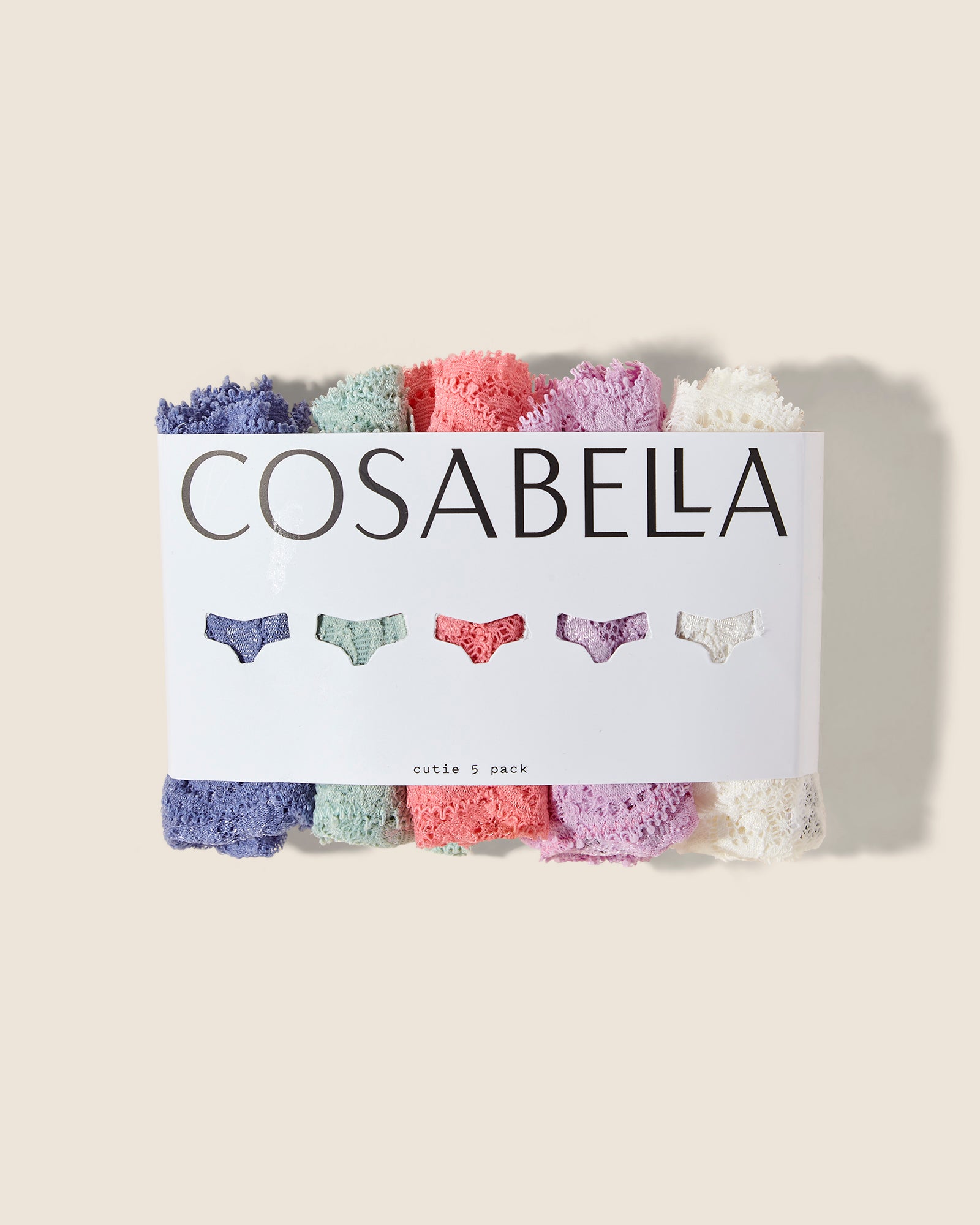 Multi String - Never Say Never Lot De 5 Tangas Cutie