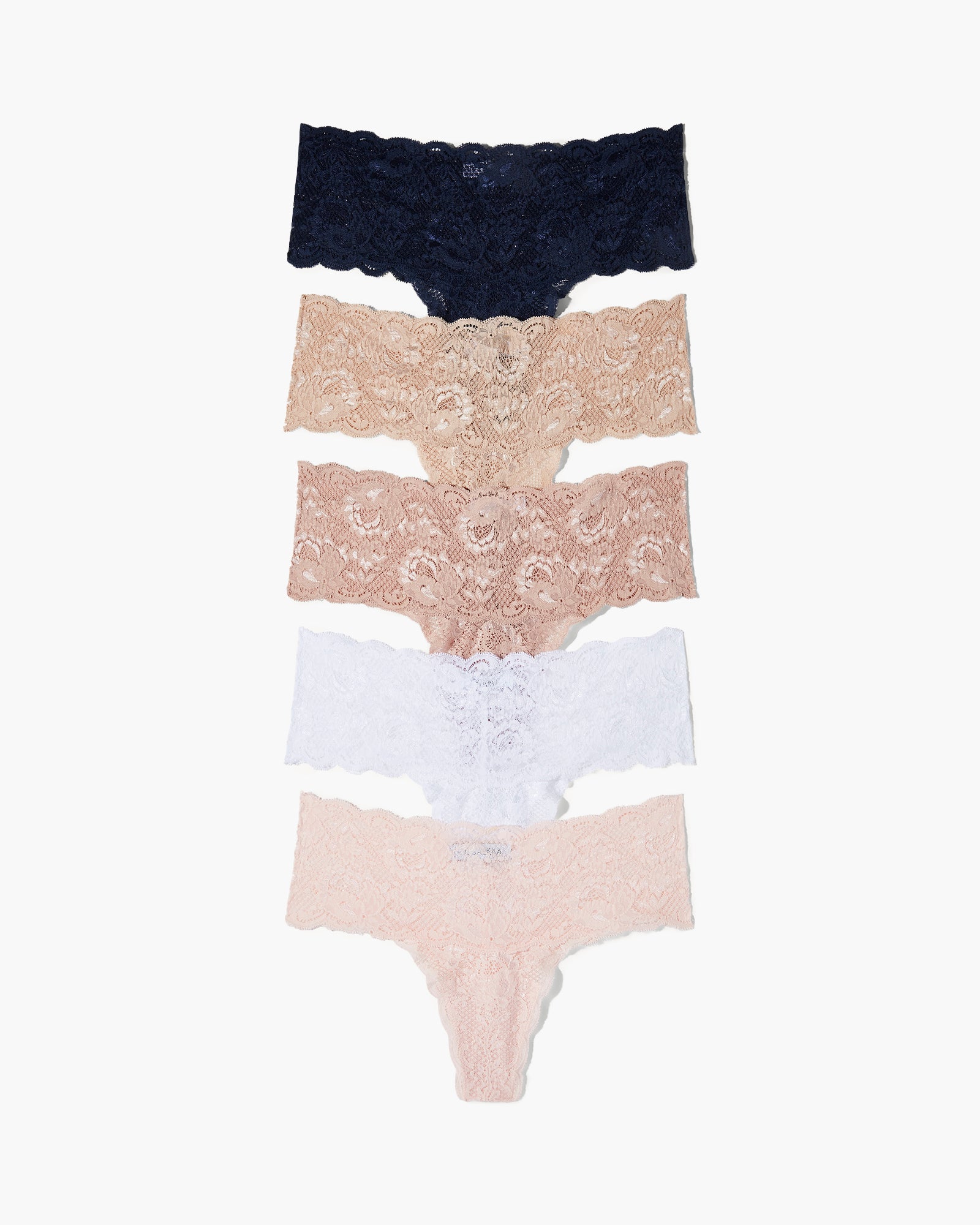 Multi Thong - Never Say Never Comfie Thong 5 Pack