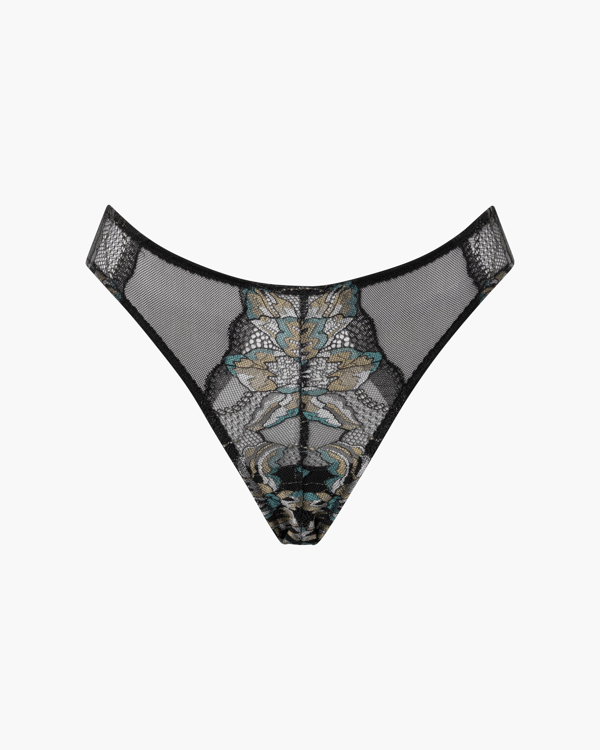 Nero Slip Sgambati - Paradiso Bikini Ouvert