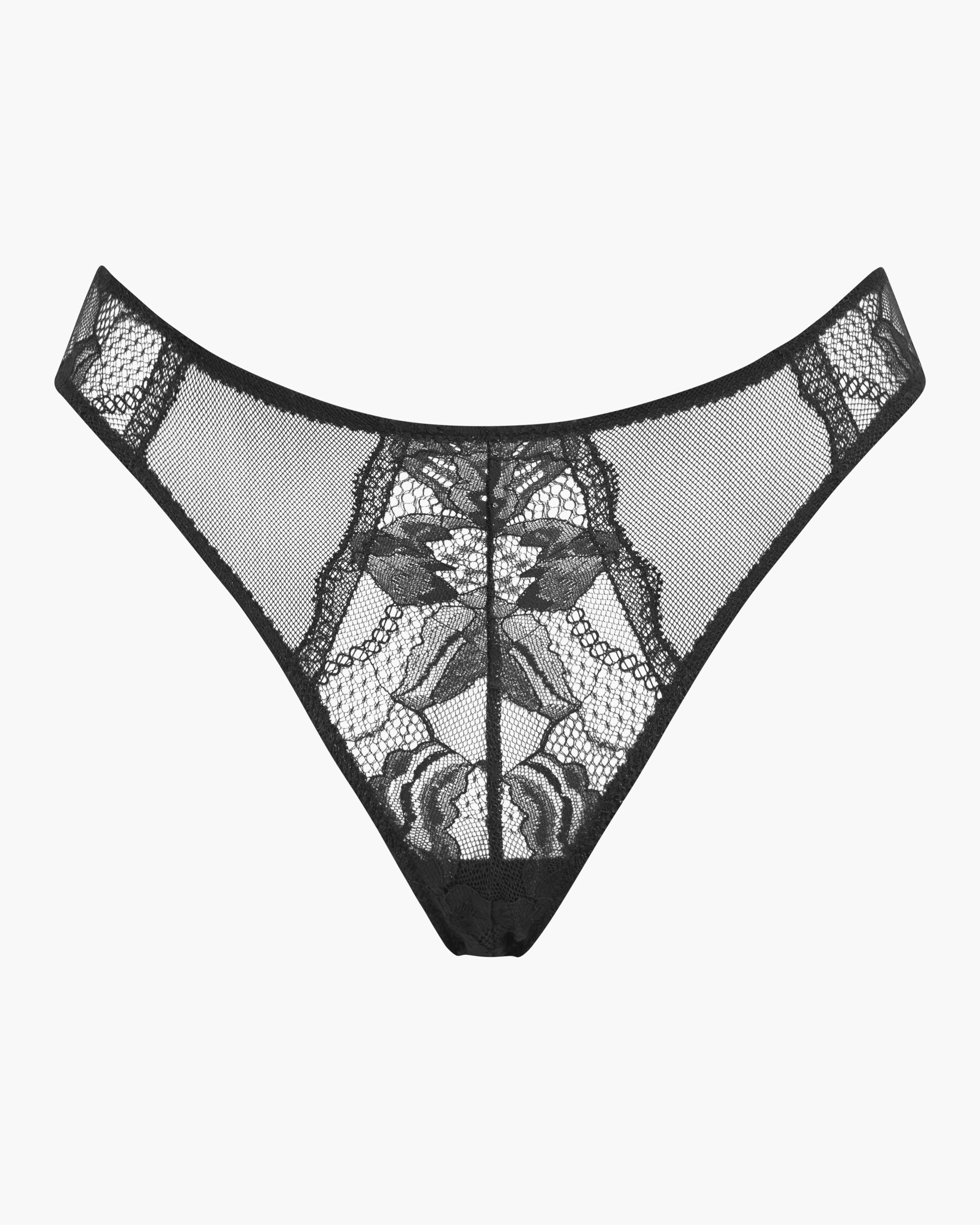Nero Slip Sgambati - Paradiso Bikini Ouvert