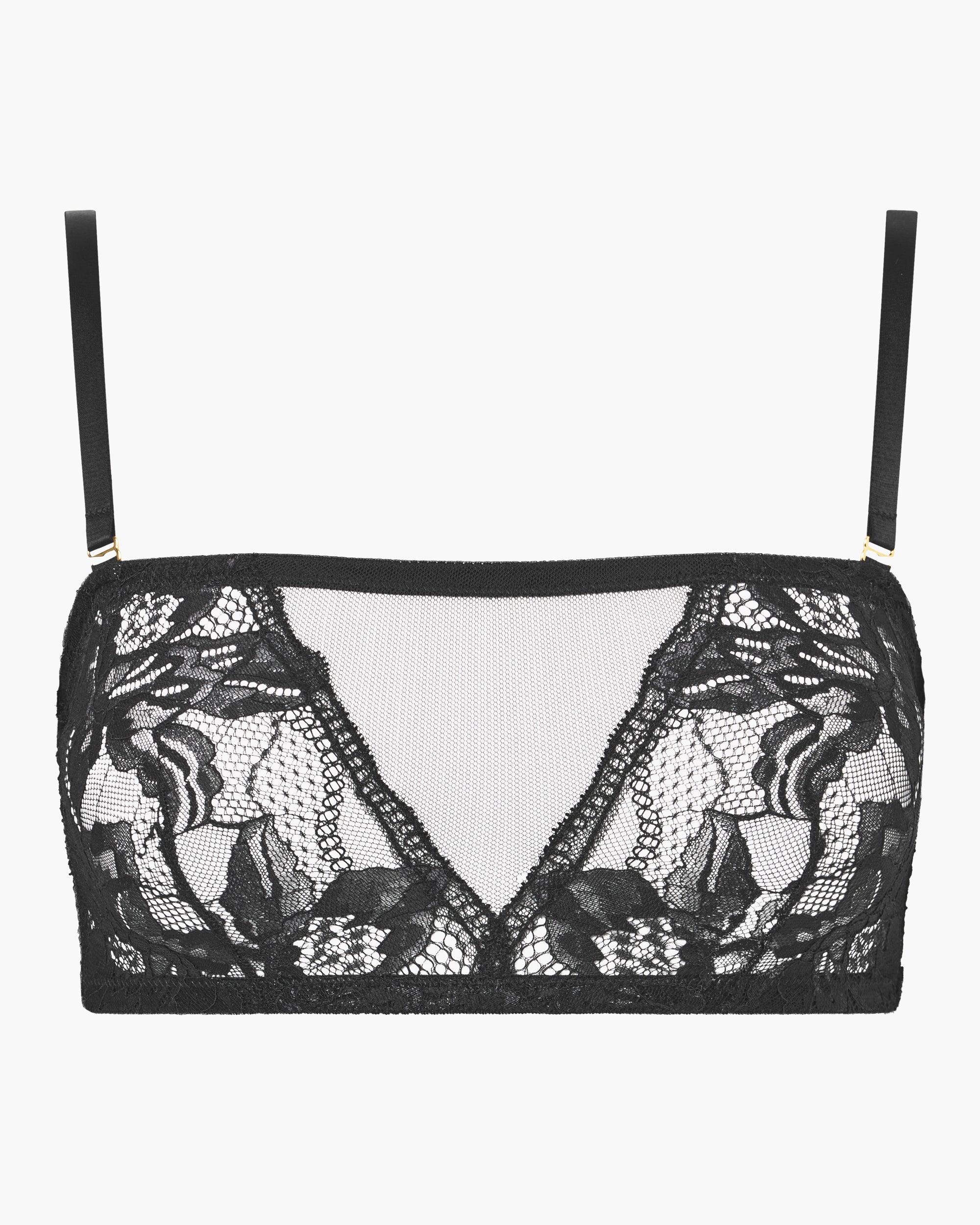Negro Bralette - Paradiso Sujetador Bandeau