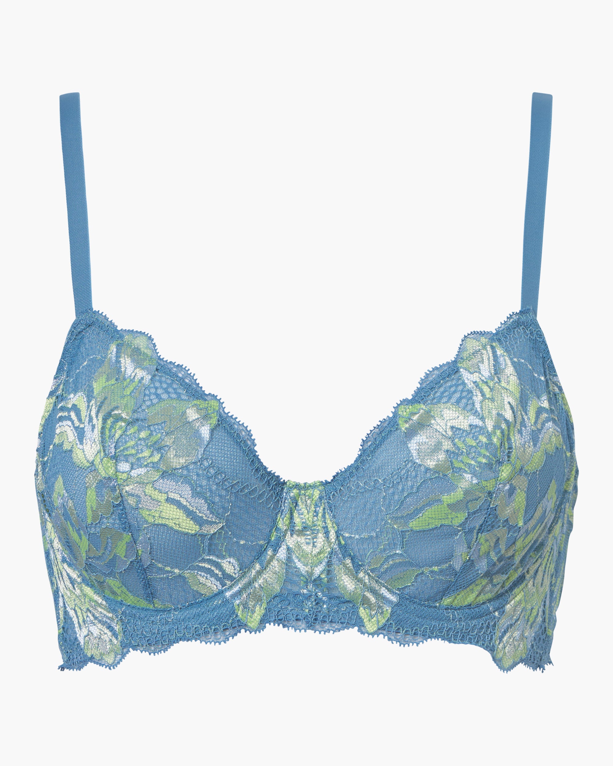 Blue Bra - Paradiso Underwire Demi Cup Bra