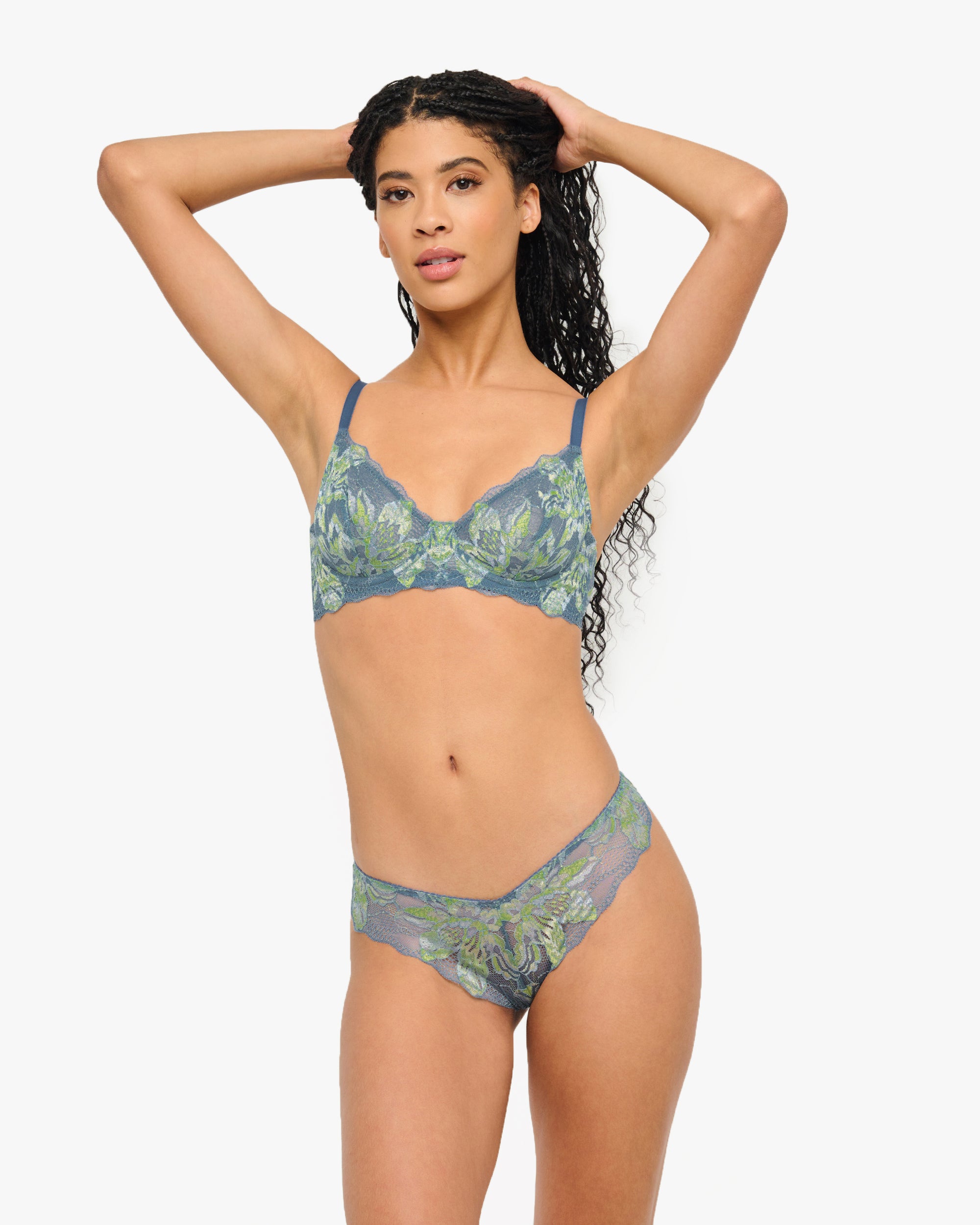 Cosabella Women's Paradise Underwire Demi Bra - Italian Lace, Unlined, Romantic Everyday Lingerie