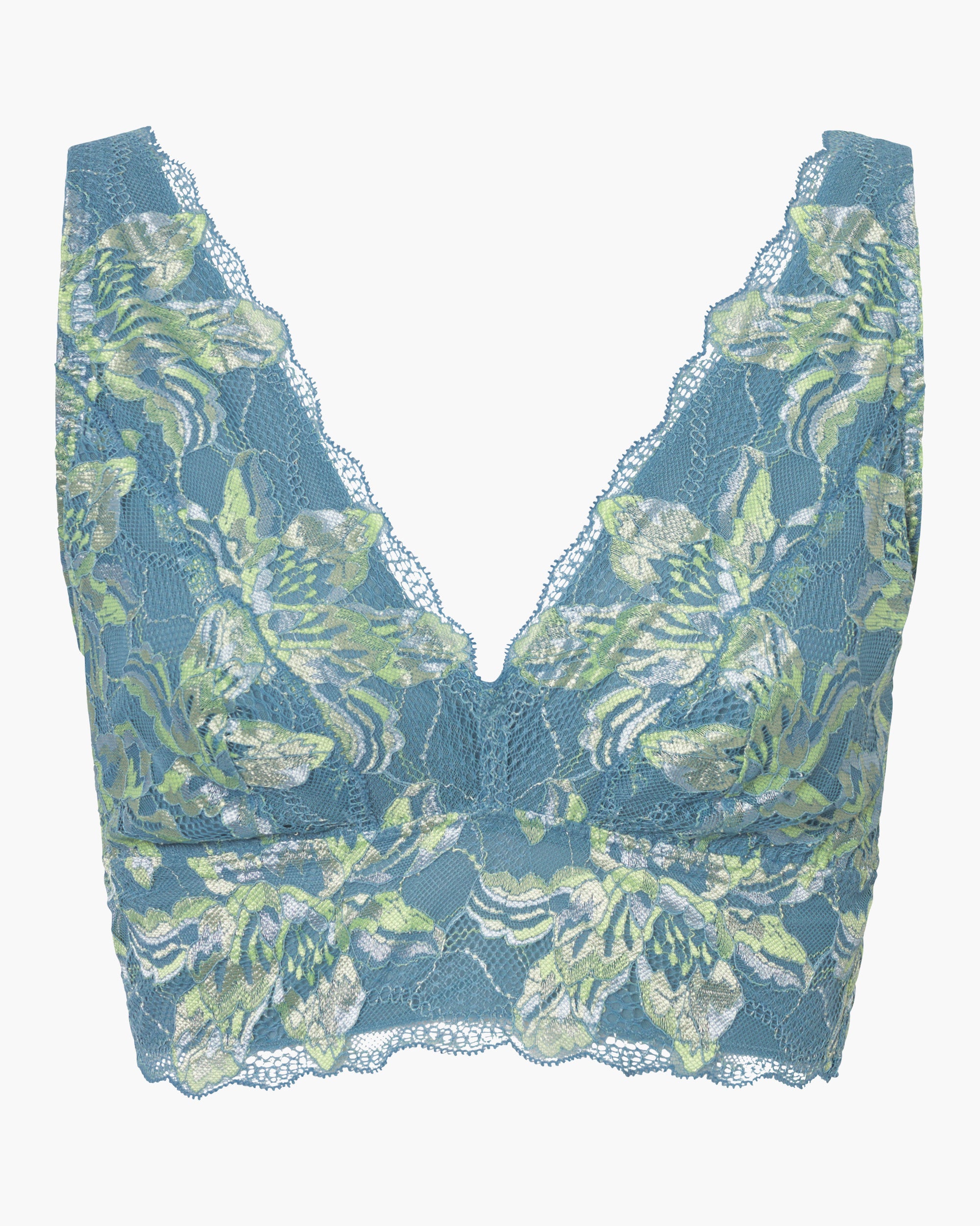 Blue Bralette - Paradiso Curvy Bralette