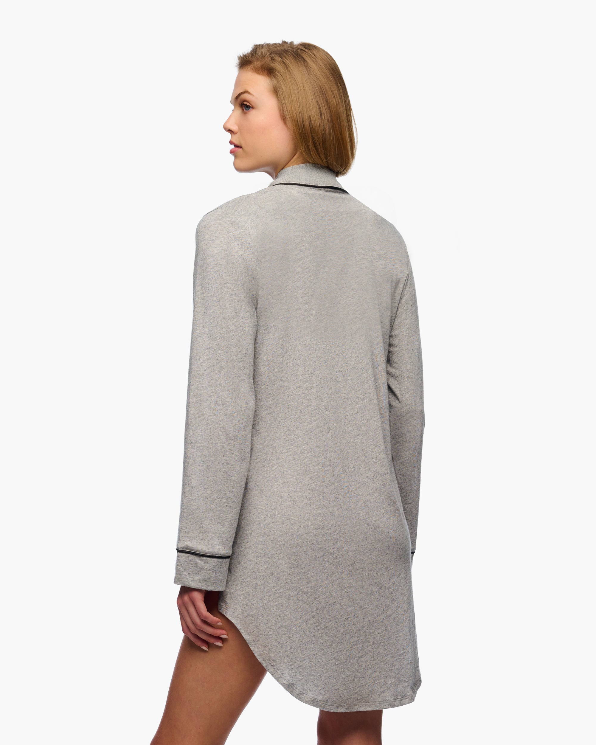Grise Chemise - Bella Lusso Chemise De Nuit