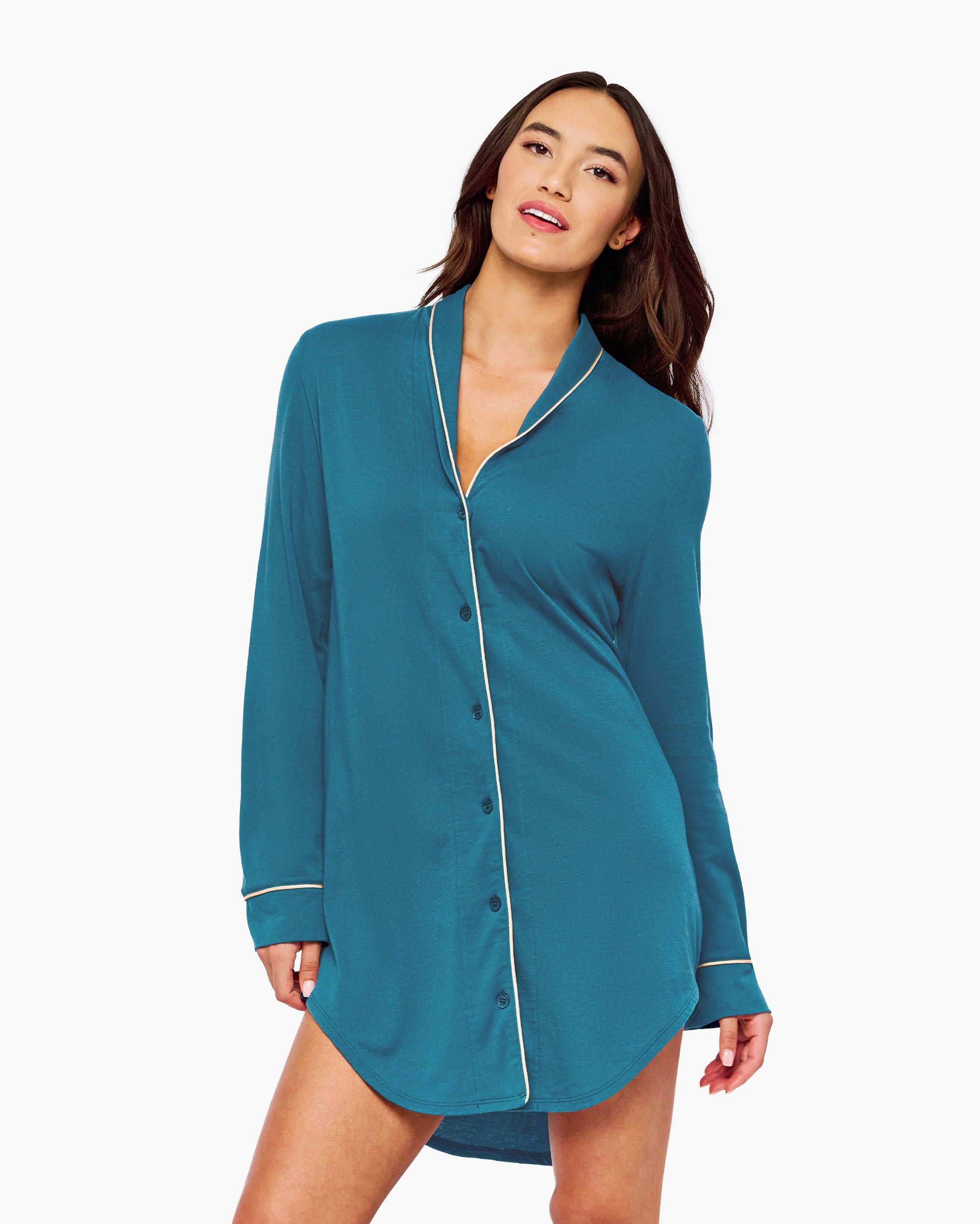 Blue Shirt - Bella Lusso Sleep Shirt
