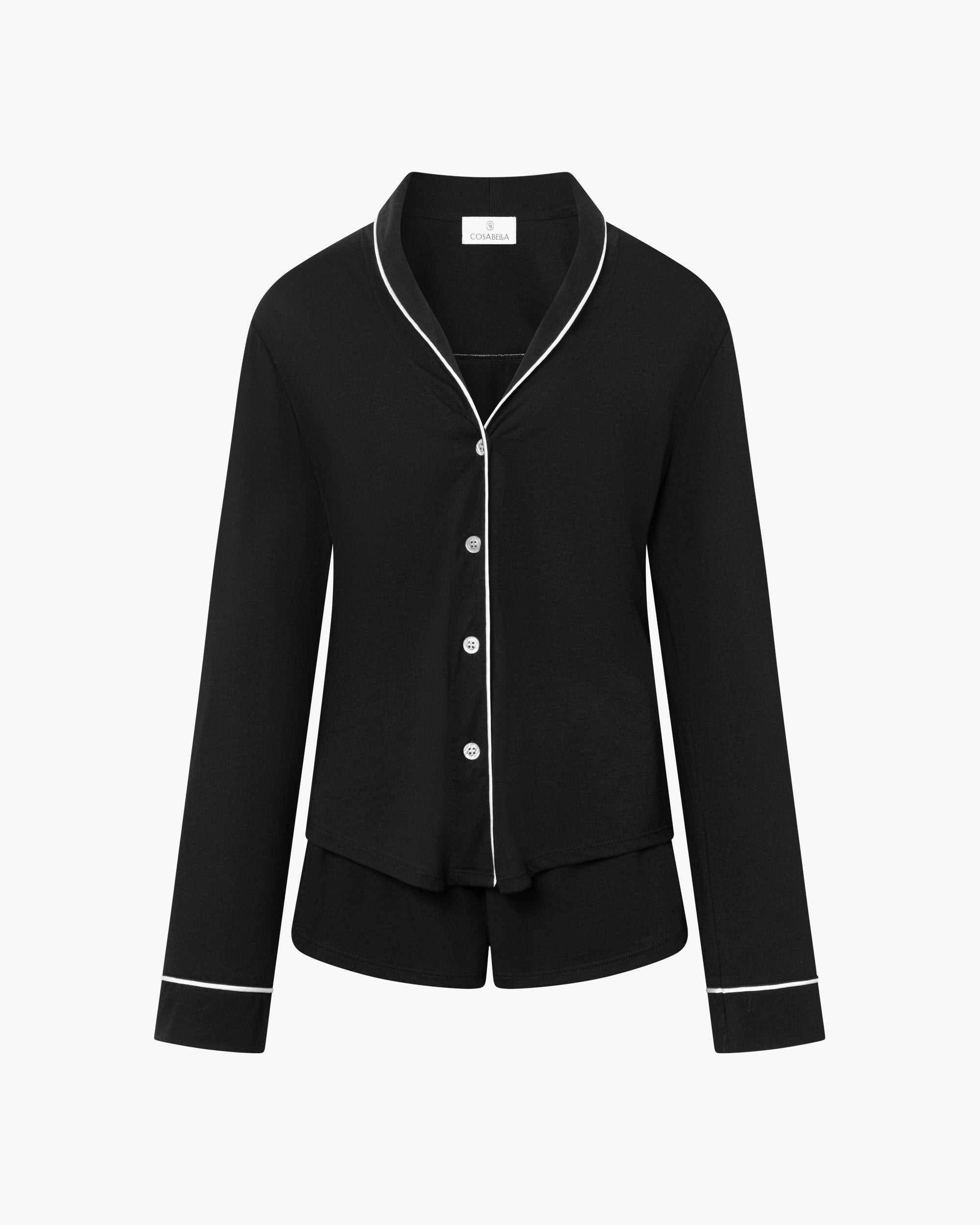 Noir Ensemble - Pima Lusso Pyjama Long + Short