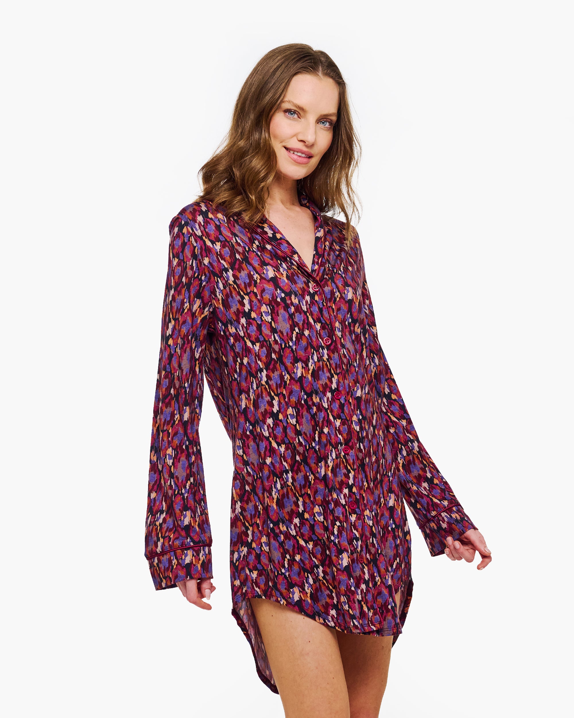 Print Shirt - Bella Lusso Printed Sleepshirt