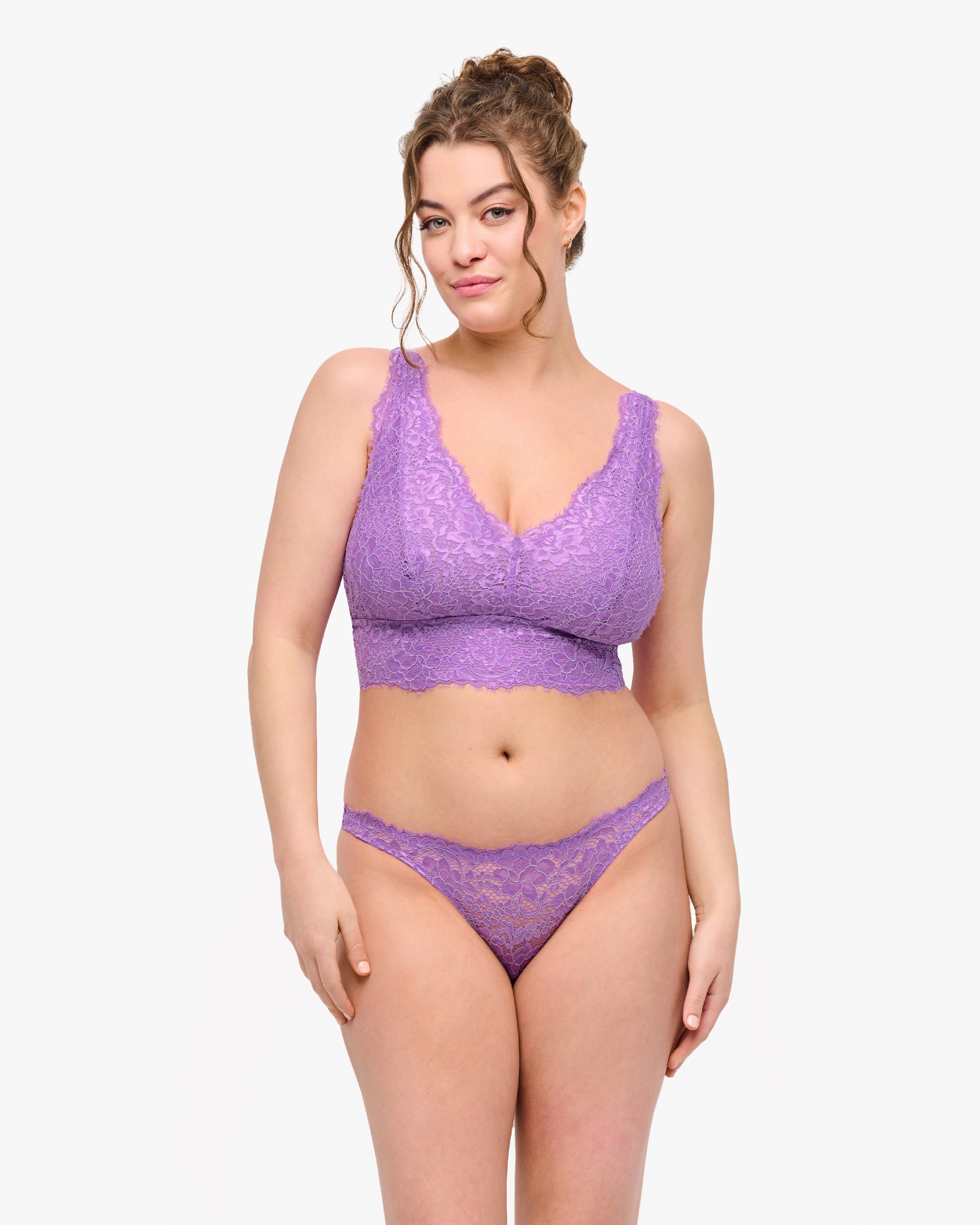 Purple Thong - Pret A Porter Low Rise Thong
