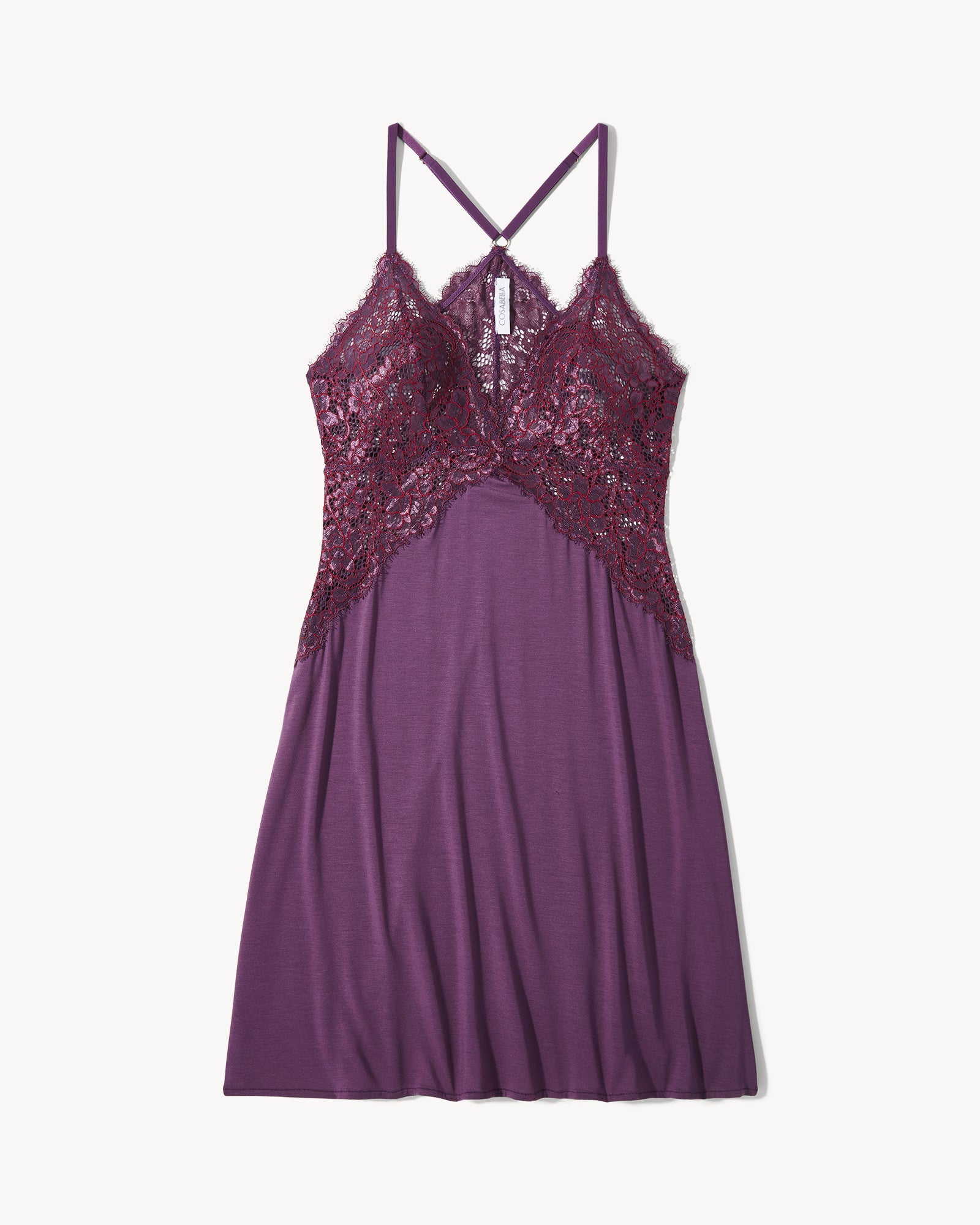 Violette Chemise De Nuit - Pret A Porter Nuisette Italienne