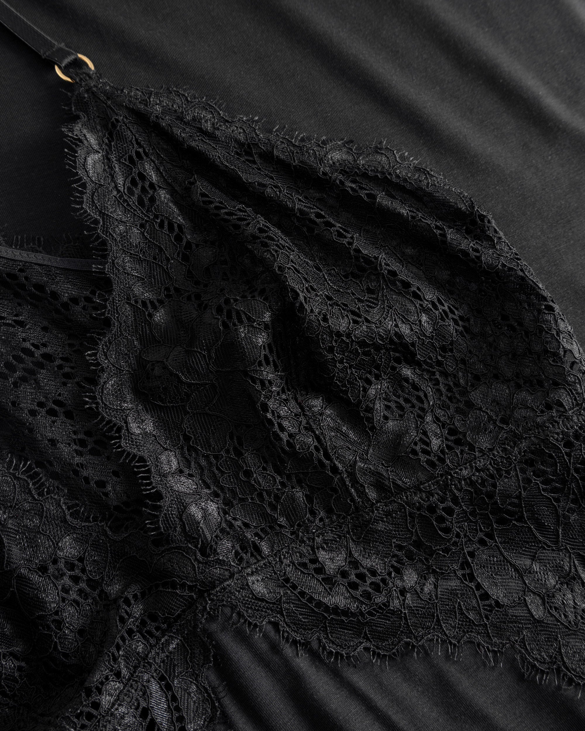 Black Dress - Pret A Porter Maxi Italian Nightie