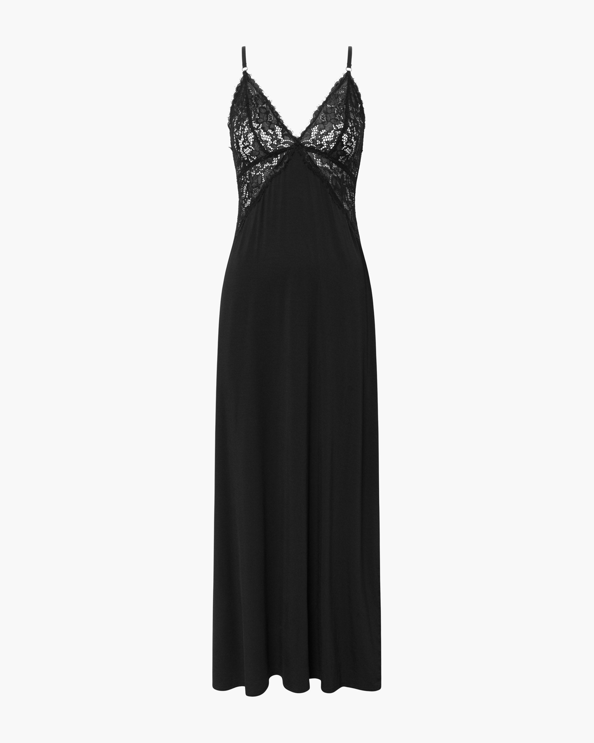 Cosabella | Pret A Porter Maxi Italian Nightie | Women's | Black | XL Cosabella | Pret A Porter Maxi Italian Nightie | Women's | Black | XL