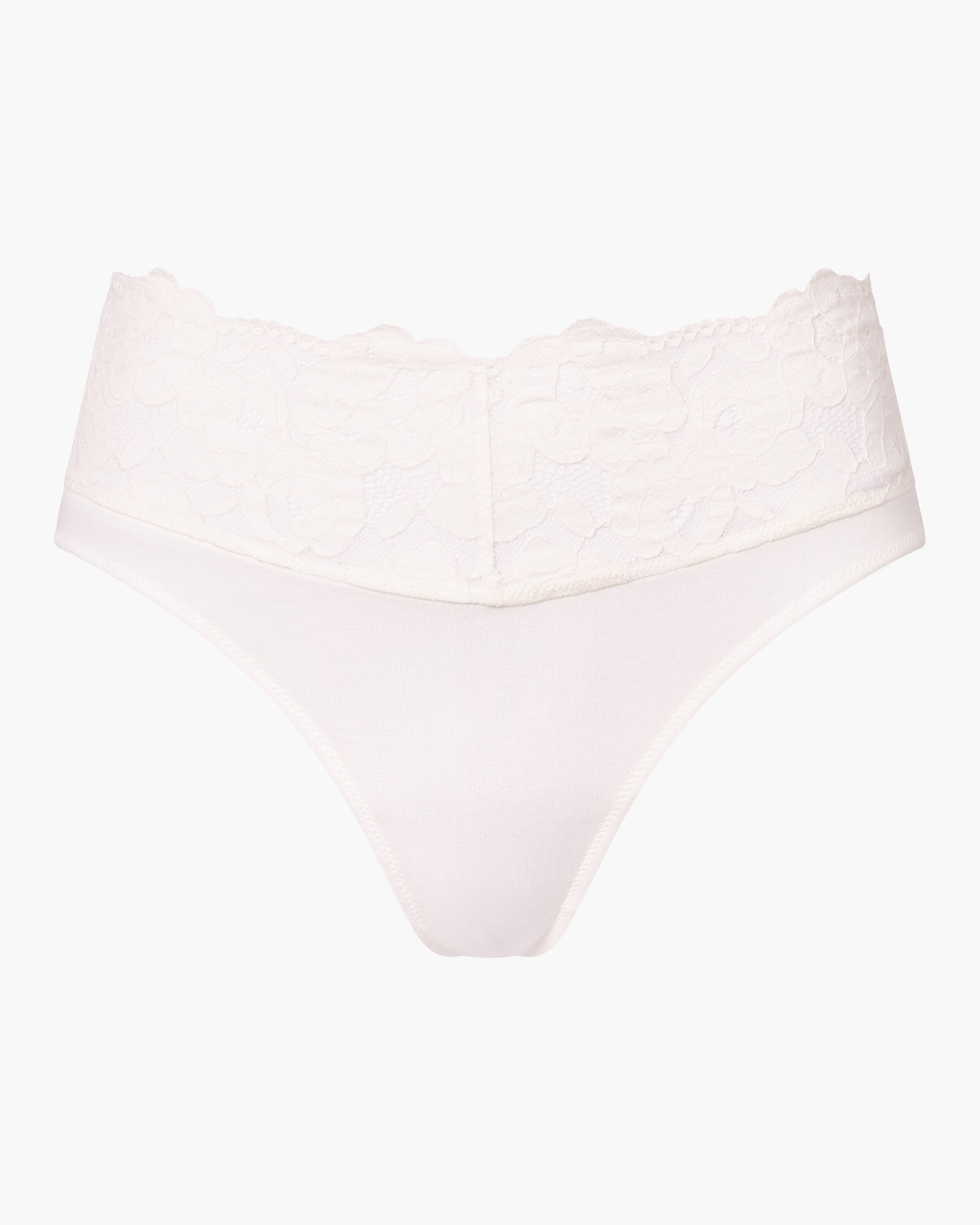 Weiß Slip - Romanza Bikini Mit Hoher Leibhöhe