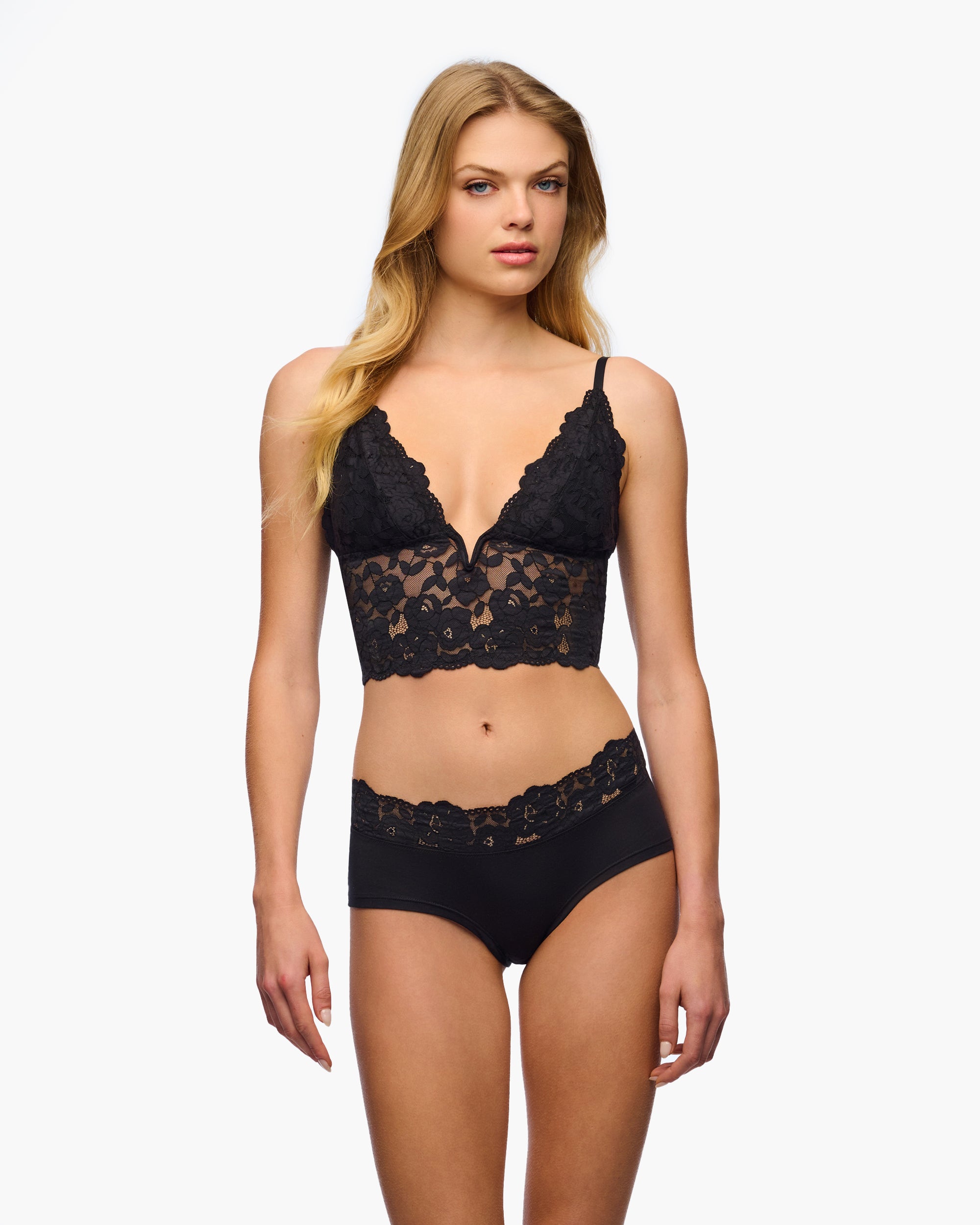 Nero Culotte Boxer - Romanza Boyshort