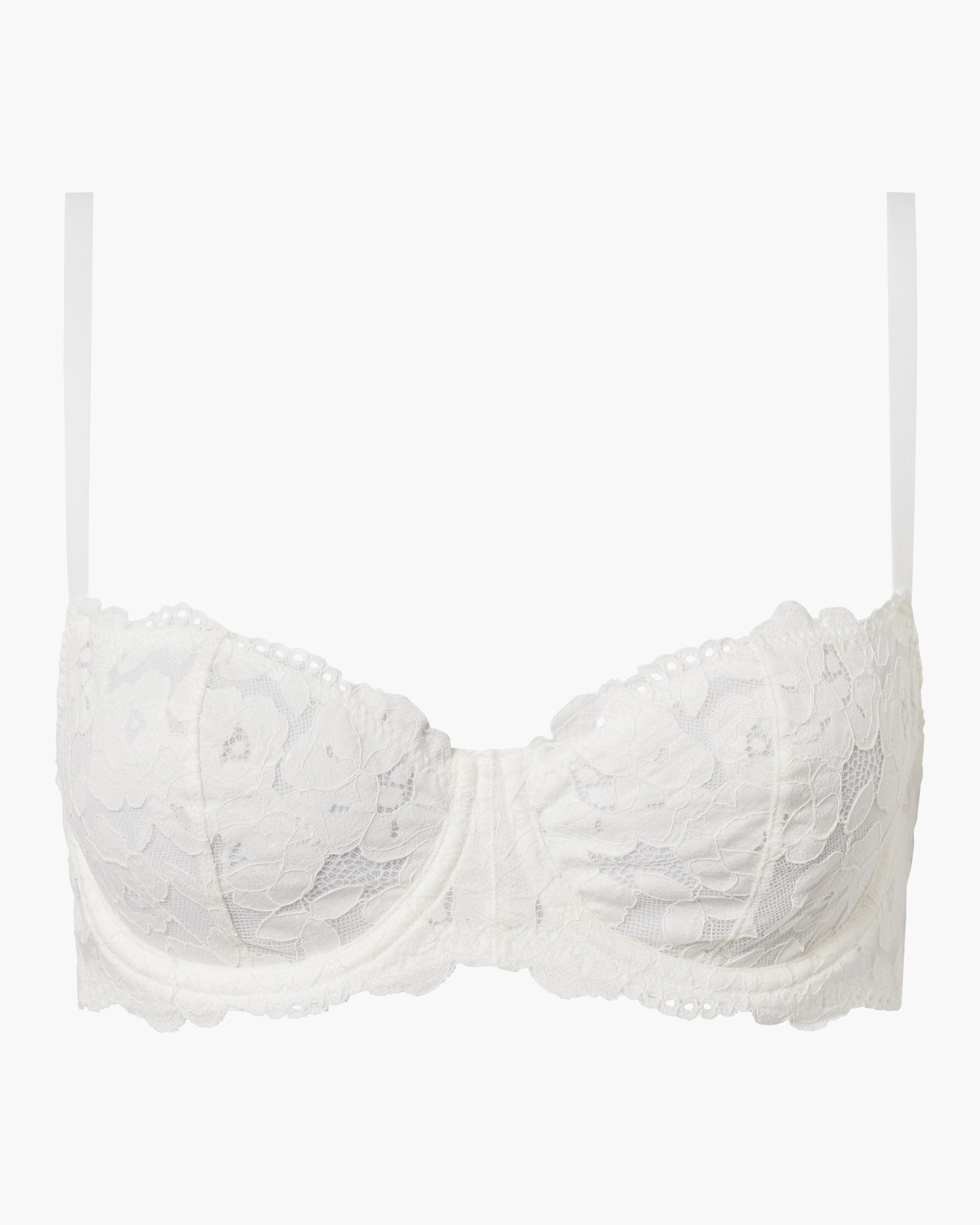 White Bra - Romanza Balconette Bra