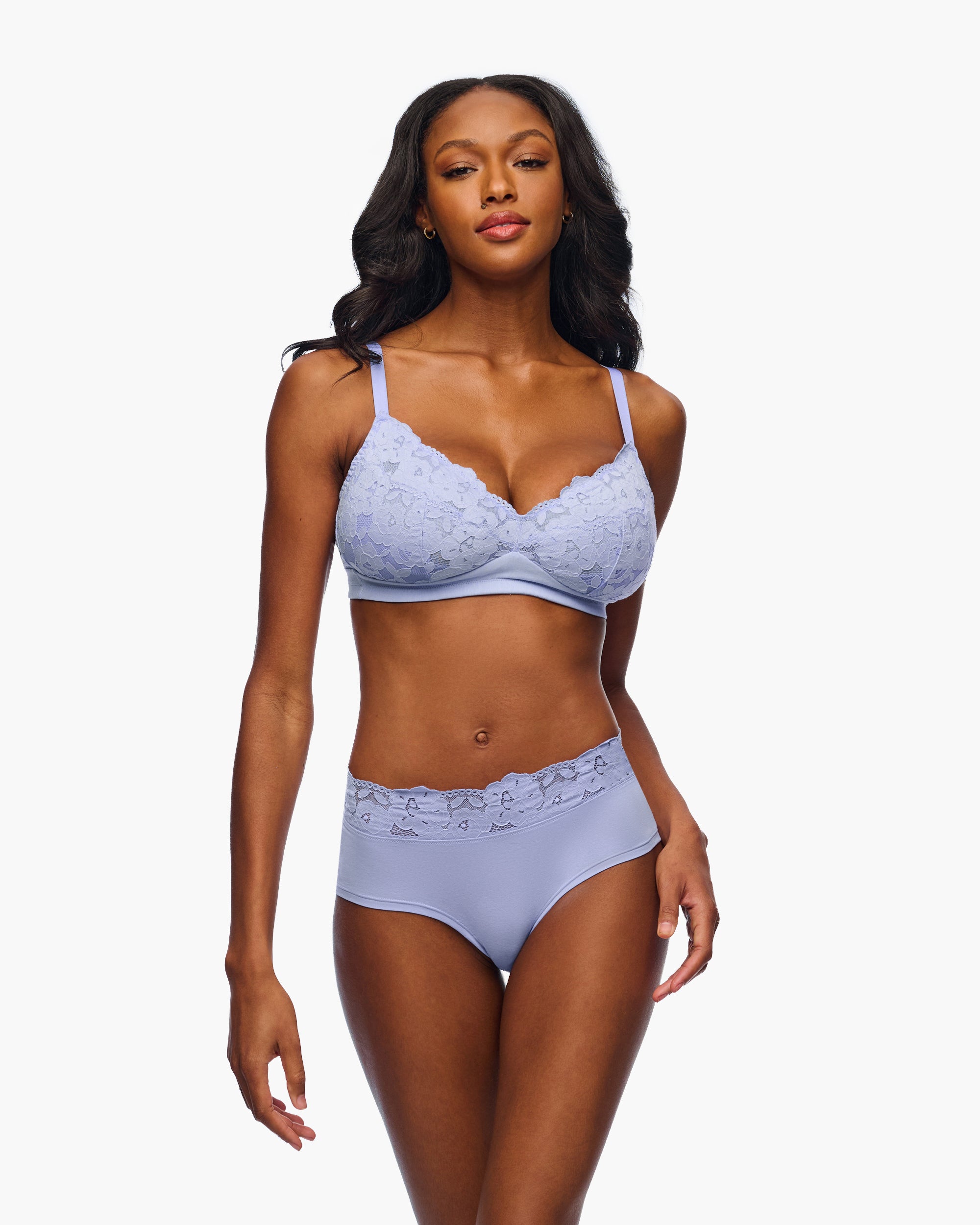 Noir Bralette - Romanza Bralette Galbée