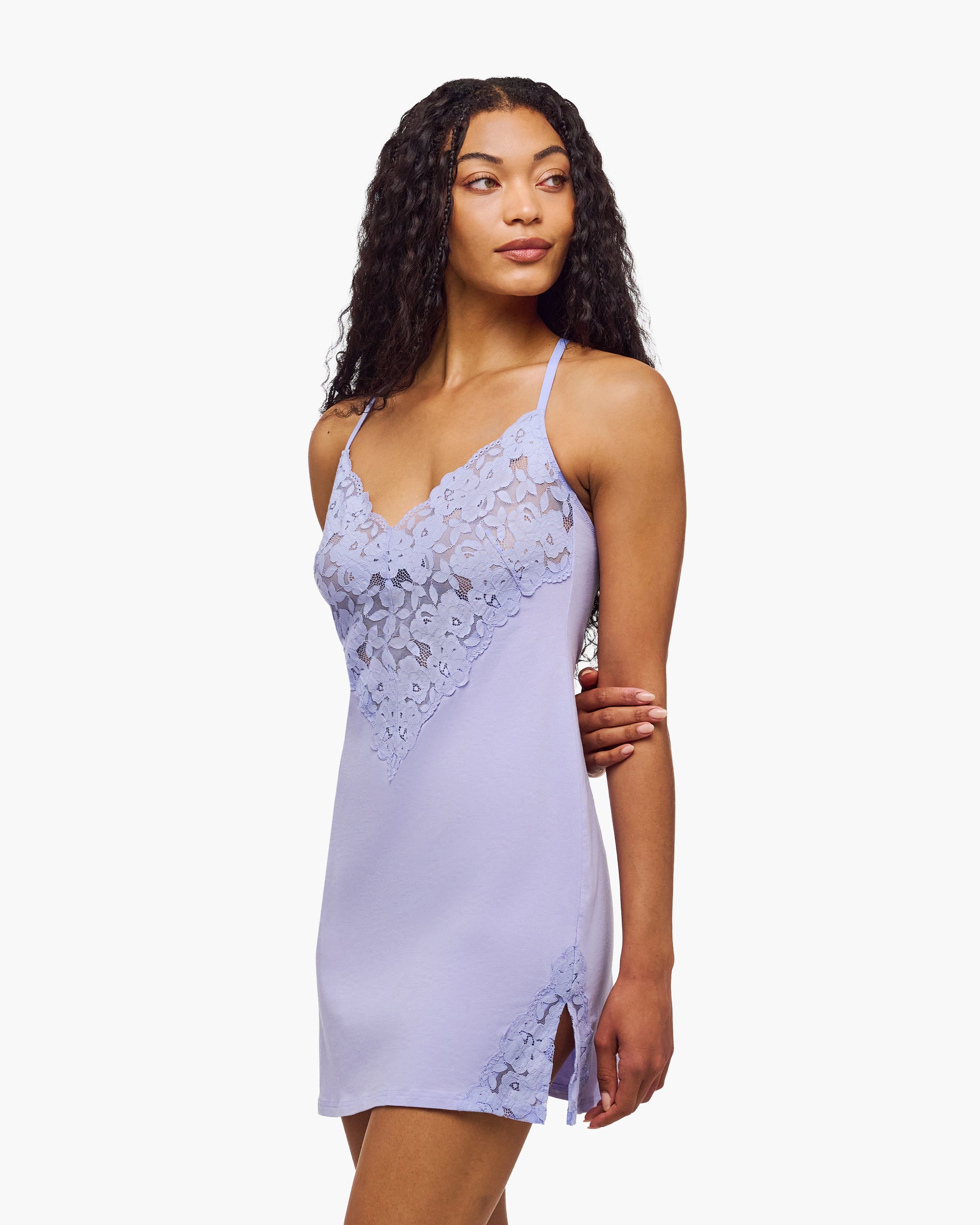Noir Fond De Robe - Romanza Slip En Coton