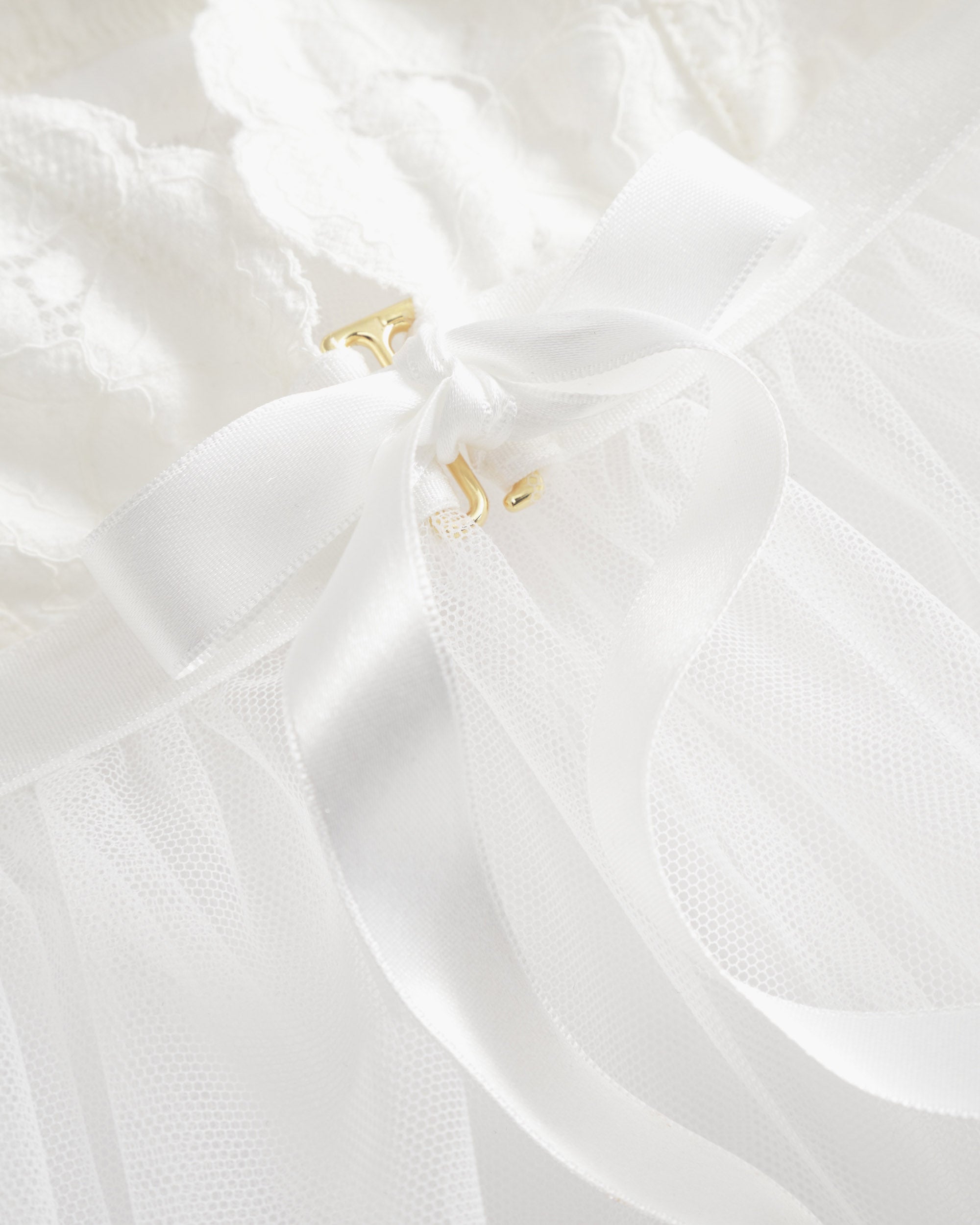 Blanc Ensemble - Romanza Ensemble Babydoll Et String