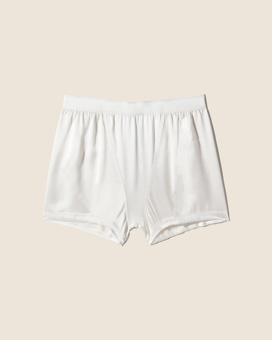 Bianco Mens Boxer - Sanika Boxer Da Uomo