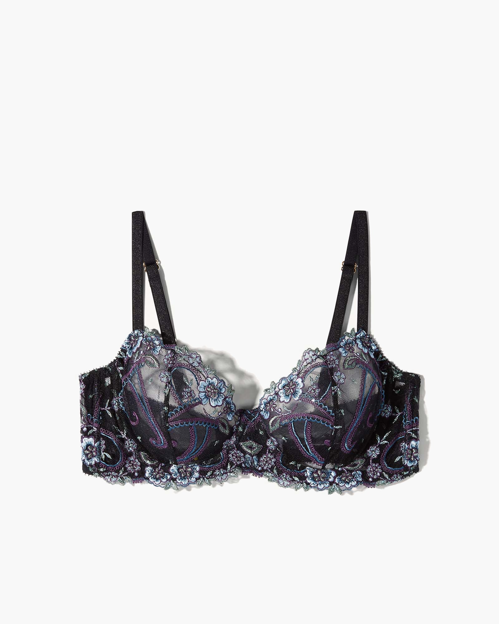 Noir Soutien-Gorge - Sanika Soutien-Gorge Balconnet