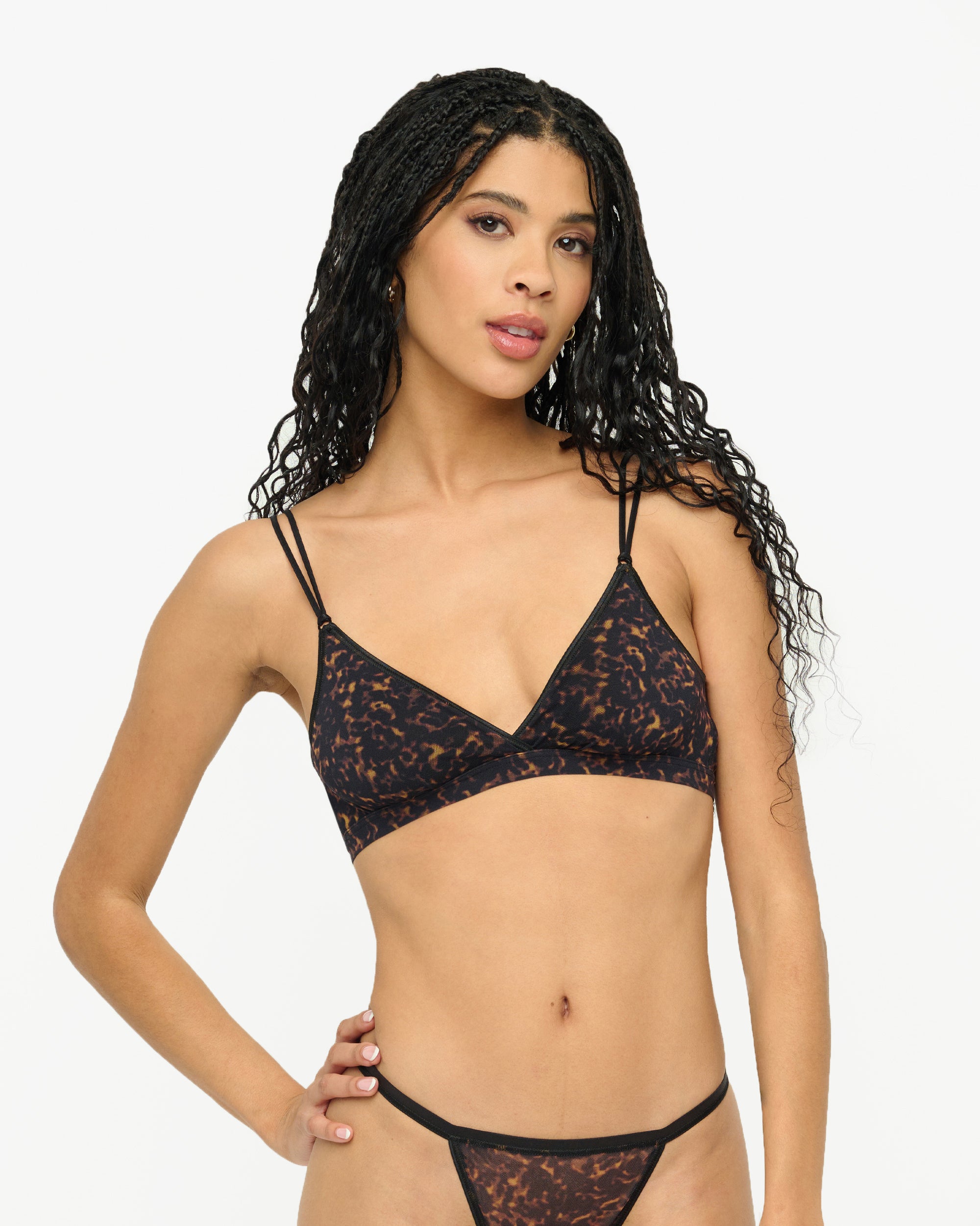 Gedruckt Bralette - Soire Confidence Printed Bralette