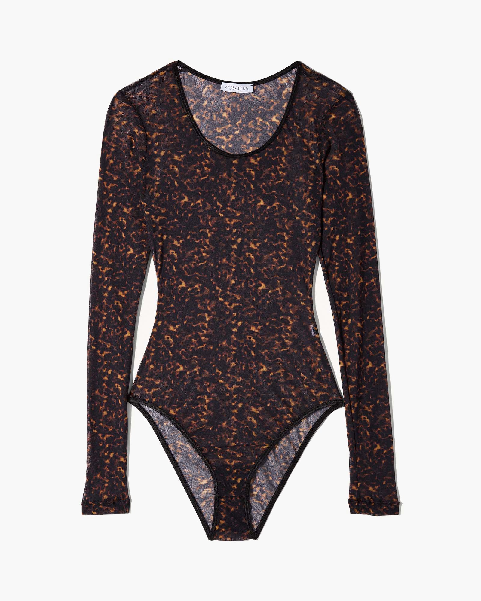 Gedruckt Body - Soire Confidence Printed Klassischer Longsleeve-Body