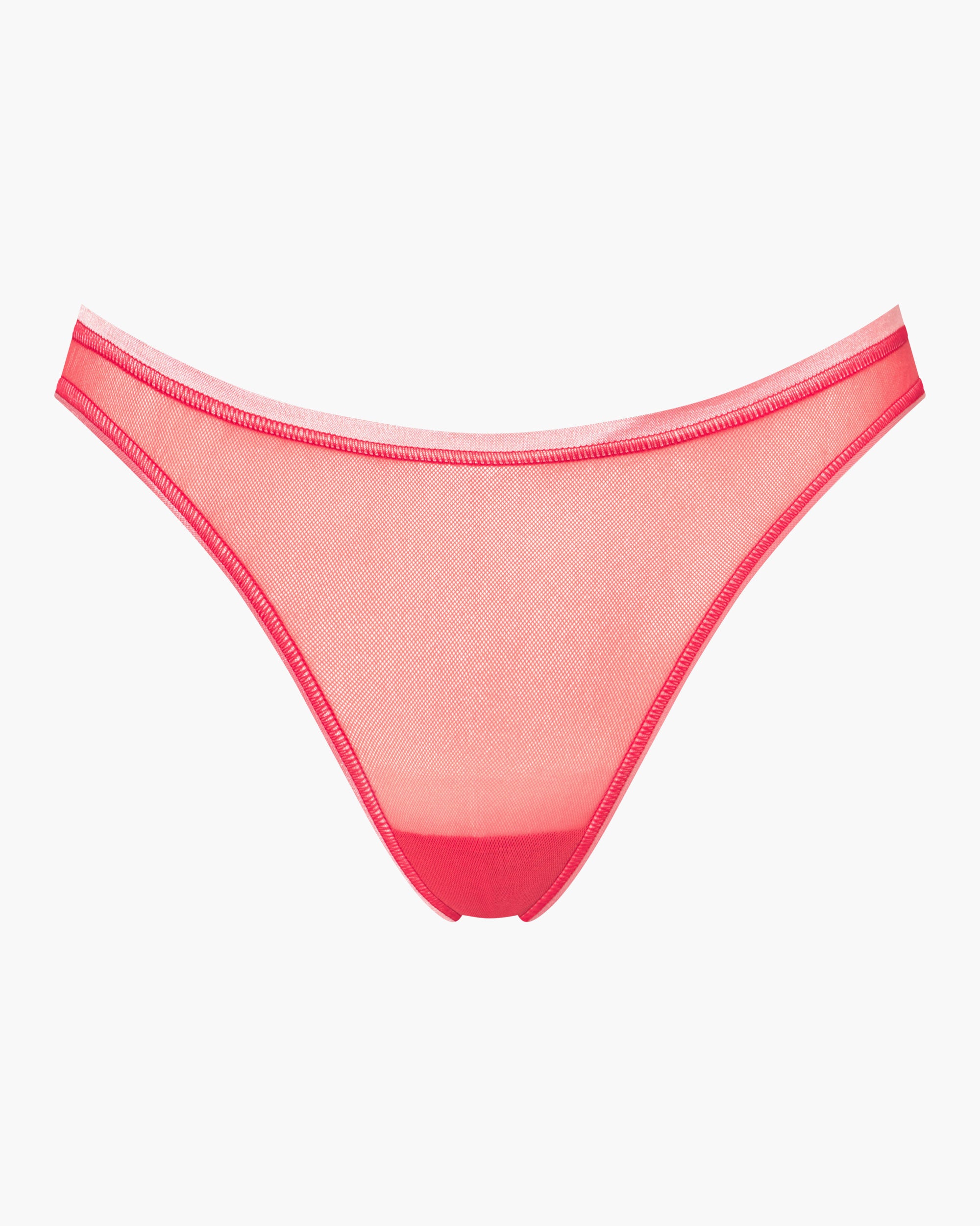 Rose String - Soire Confidence 2-Tone Tanga Classique