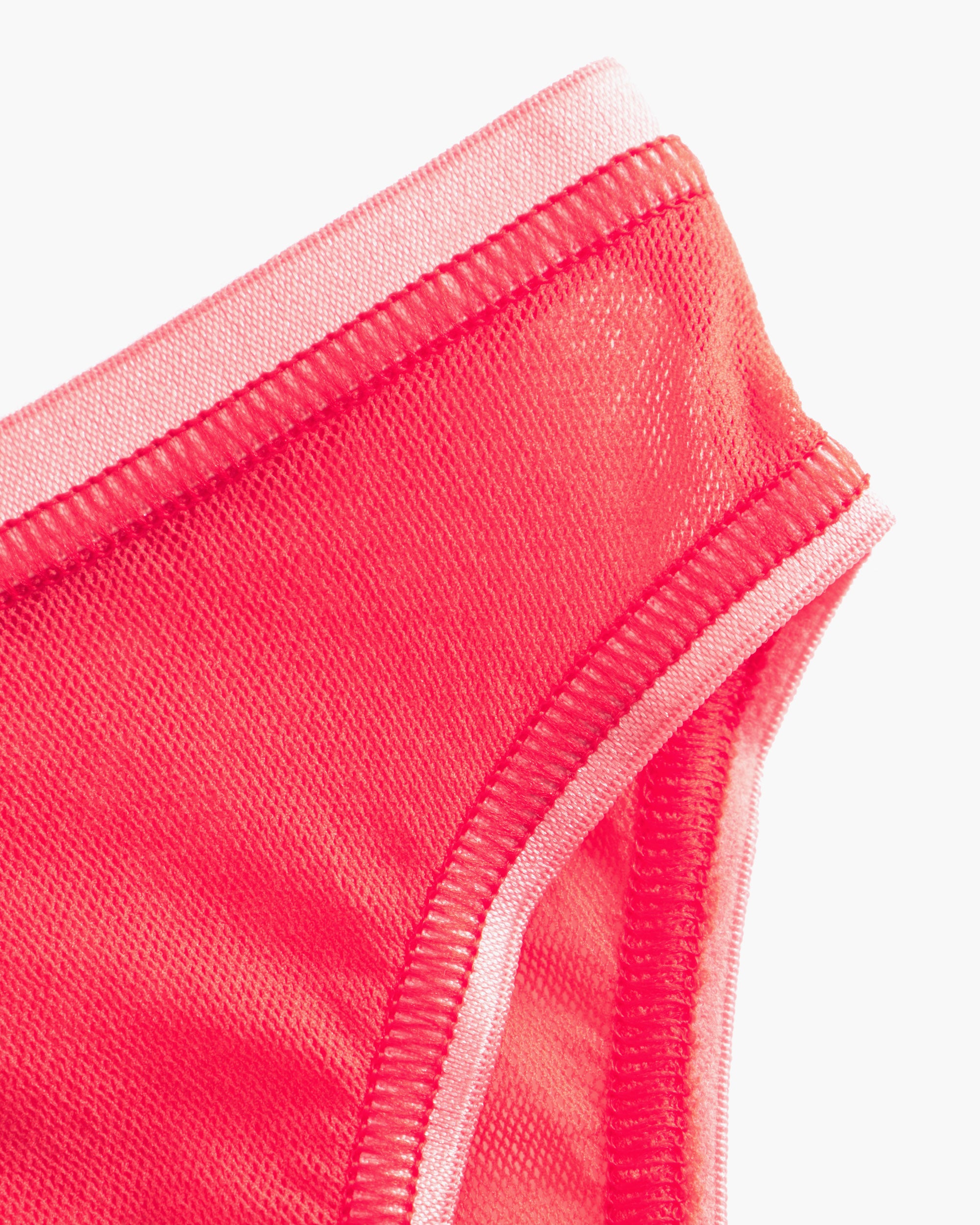 Rose Culotte Style Bikini - Soire Confidence 2-Tone Bikini Taille Haute