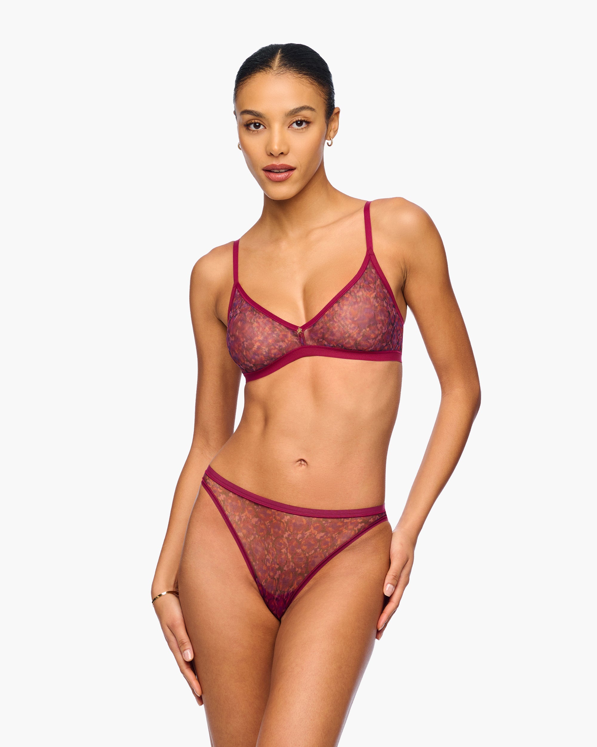 Estampado Bralette - Soire Iconic Printed Bralette