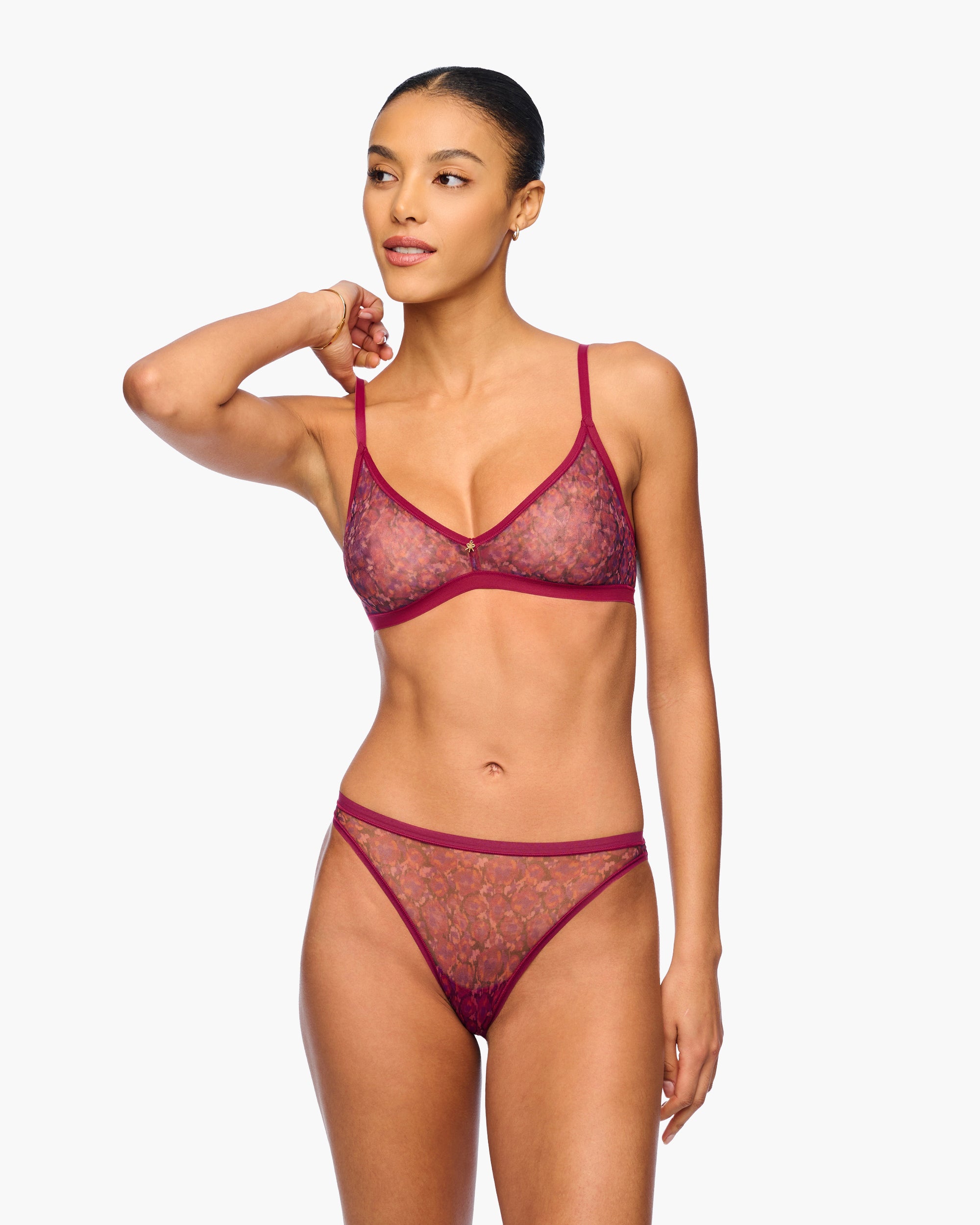 Print Bralette - Soire Iconic Printed Bralette