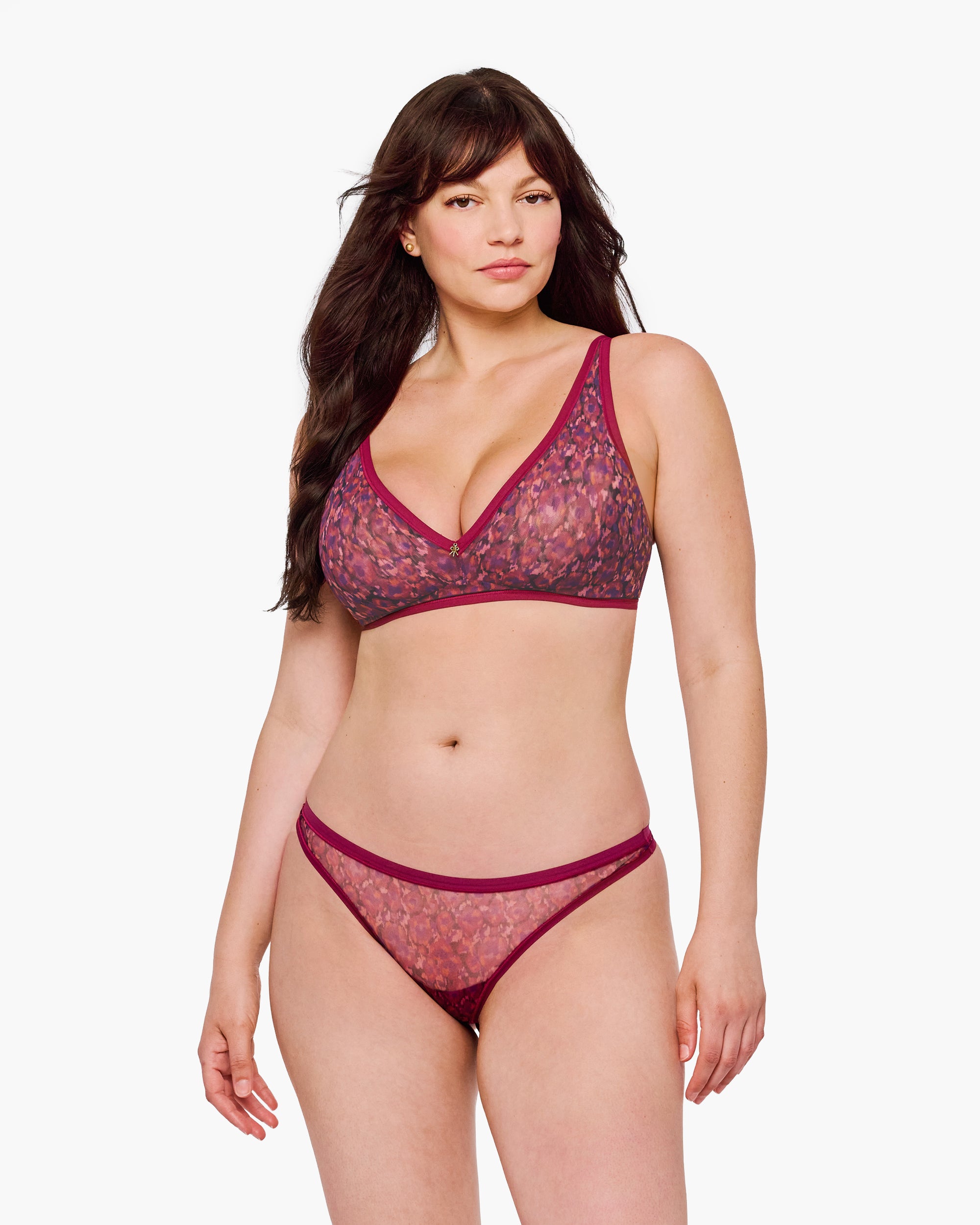 Stampa Bralette - Soire Iconic Printed Bralette Curvy