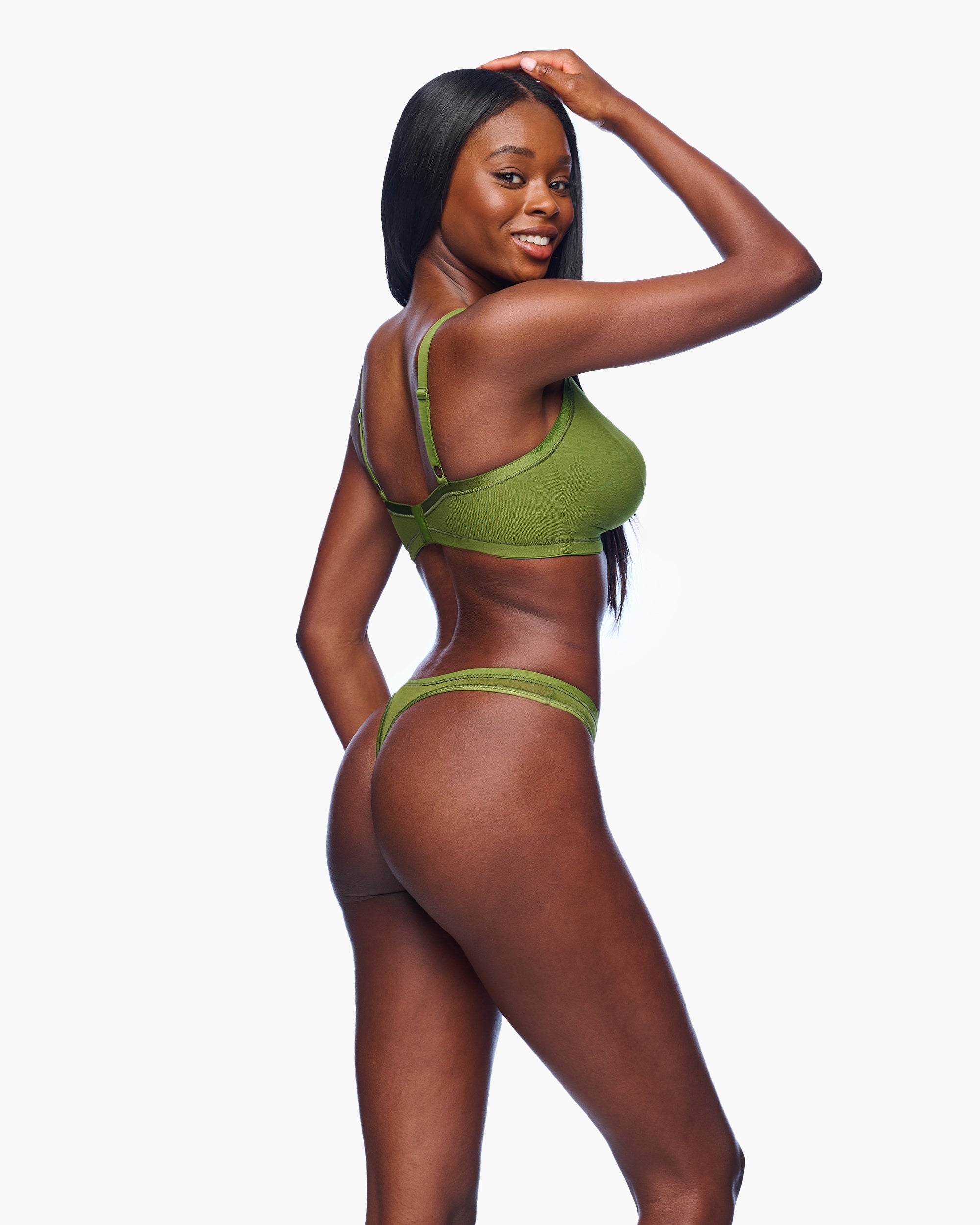 Green Thong - Soire Confidence Classic Thong