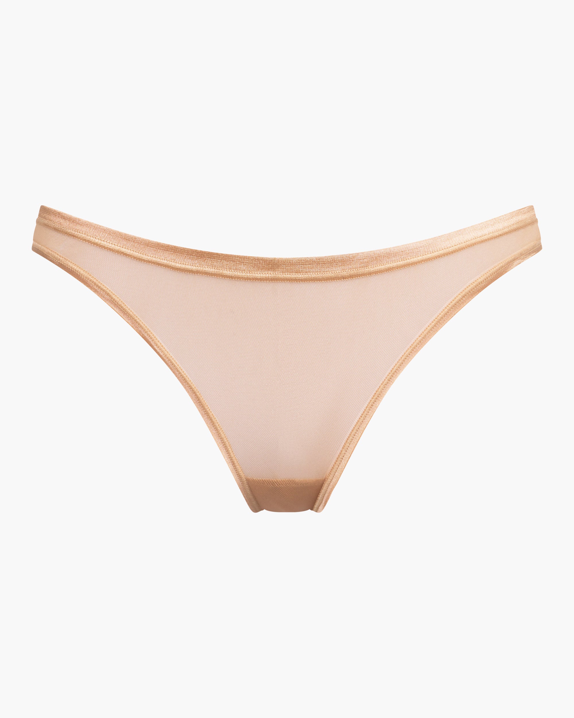 Beige Culotte Style Bikini - Soire Confidence Bas De Bikini Taille Basse