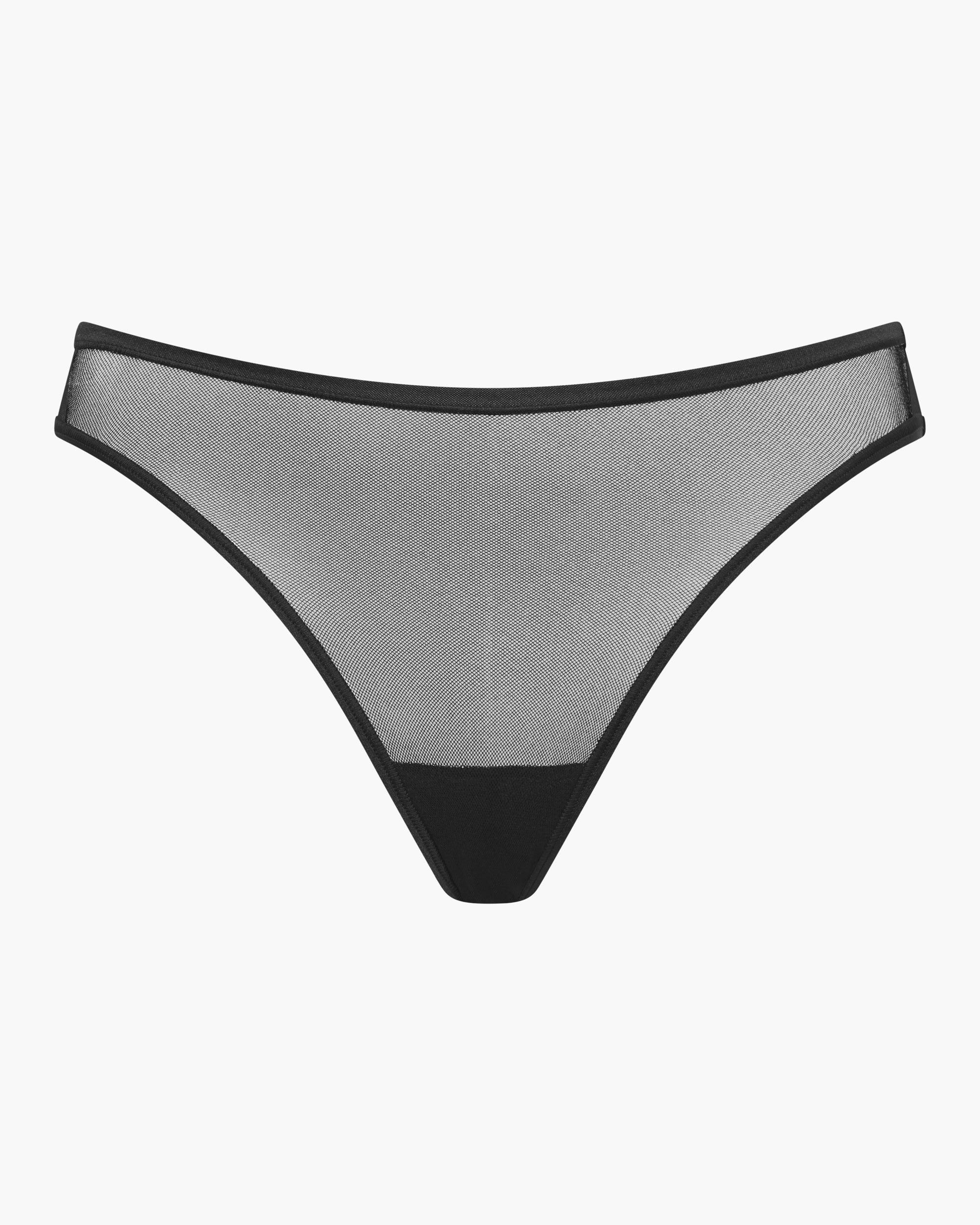 Negro Braguitas Tipo Bikini - Soire Confidence Braguitas Clásicas De Cintura Alta.