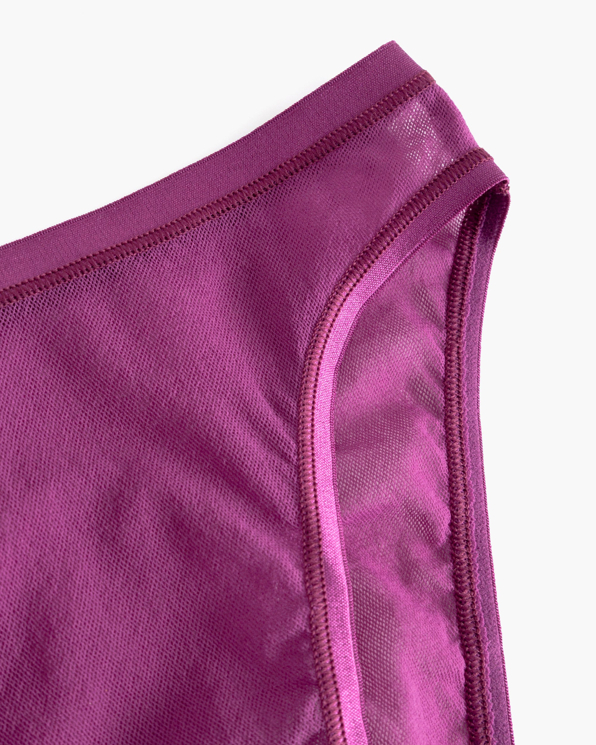 Lila Slip - Soire Confidence Bikini Mit Hohem Beinausschnitt