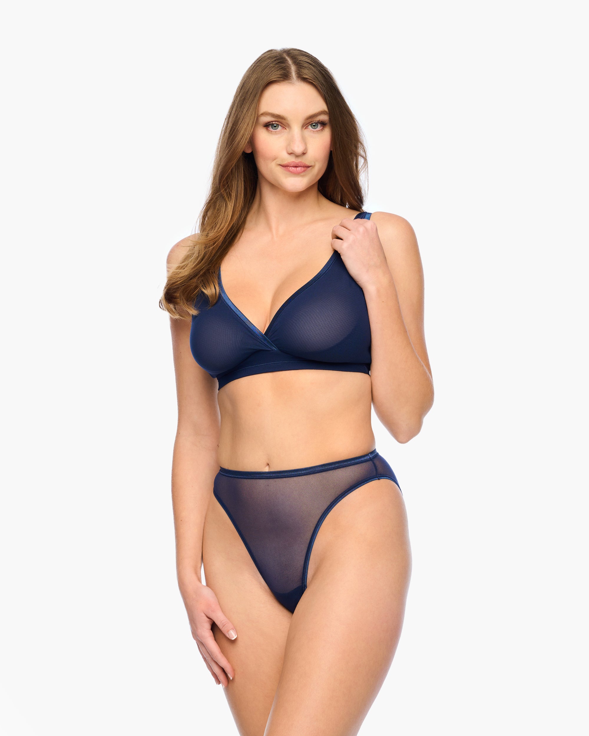 Blue Bikini - Soire Confidence High Leg Bikini