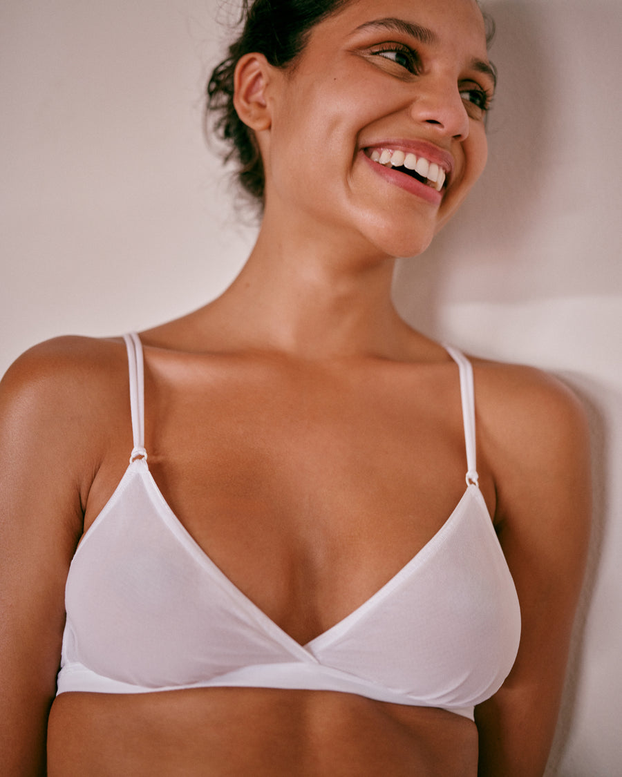 Blanc Bralette - Soire Confidence Brassière