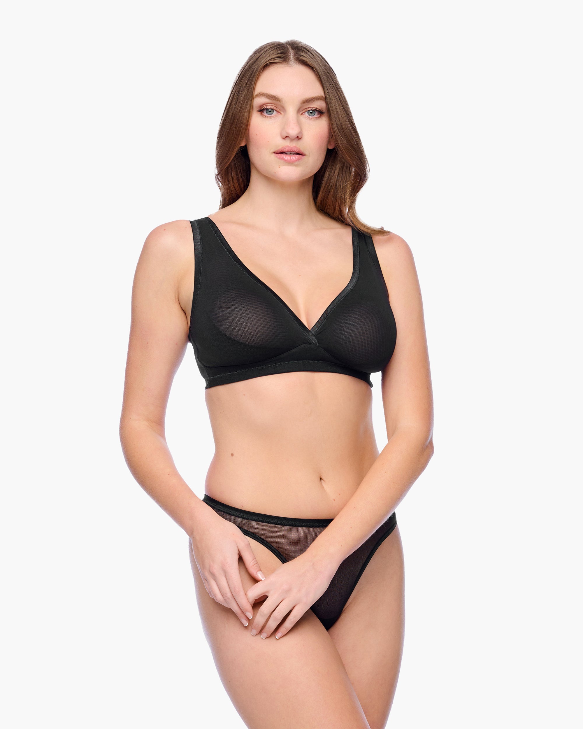 Black Bralette - Soire Confidence Curvy Bralette
