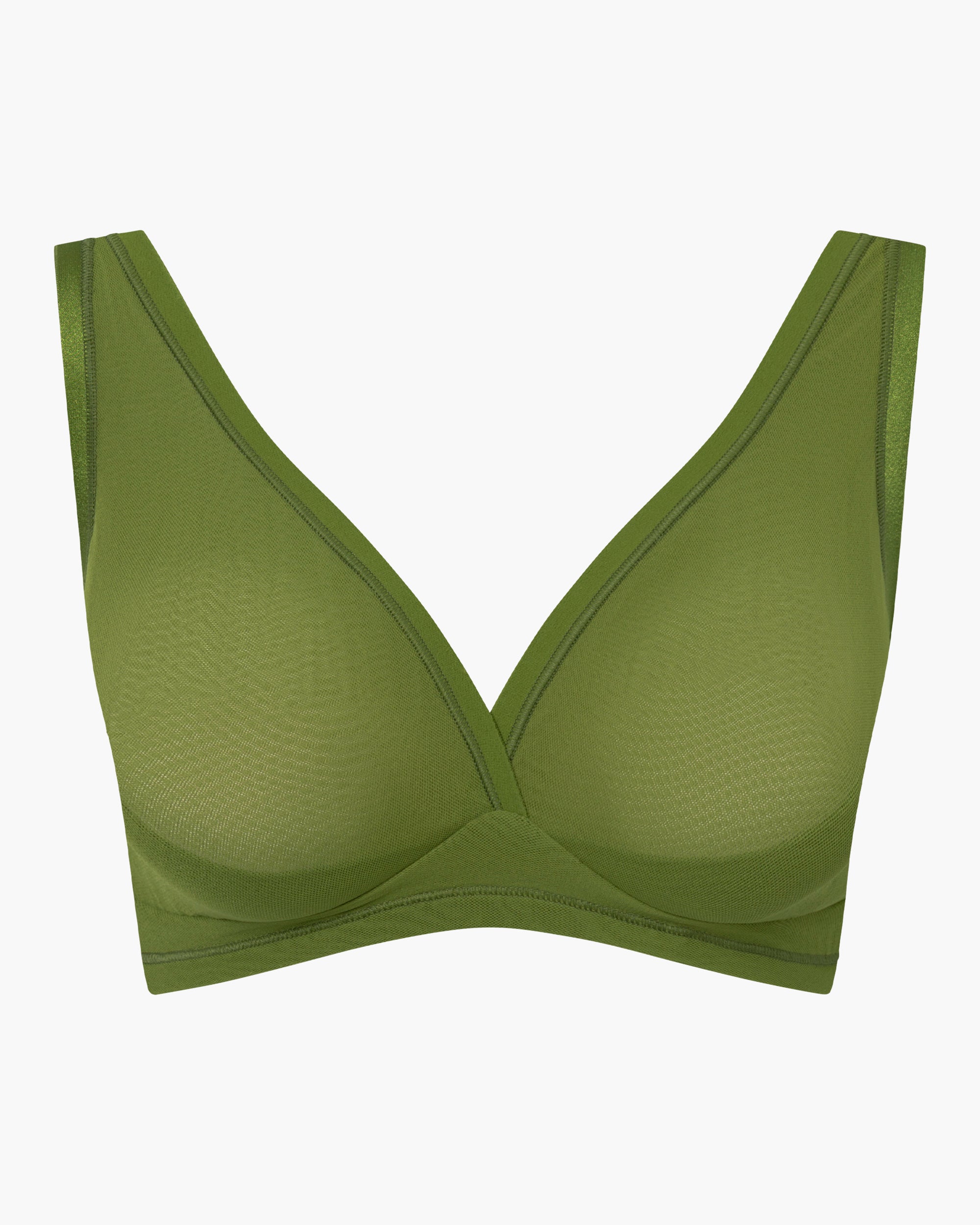 Green Bralette - Soire Confidence Curvy Bralette