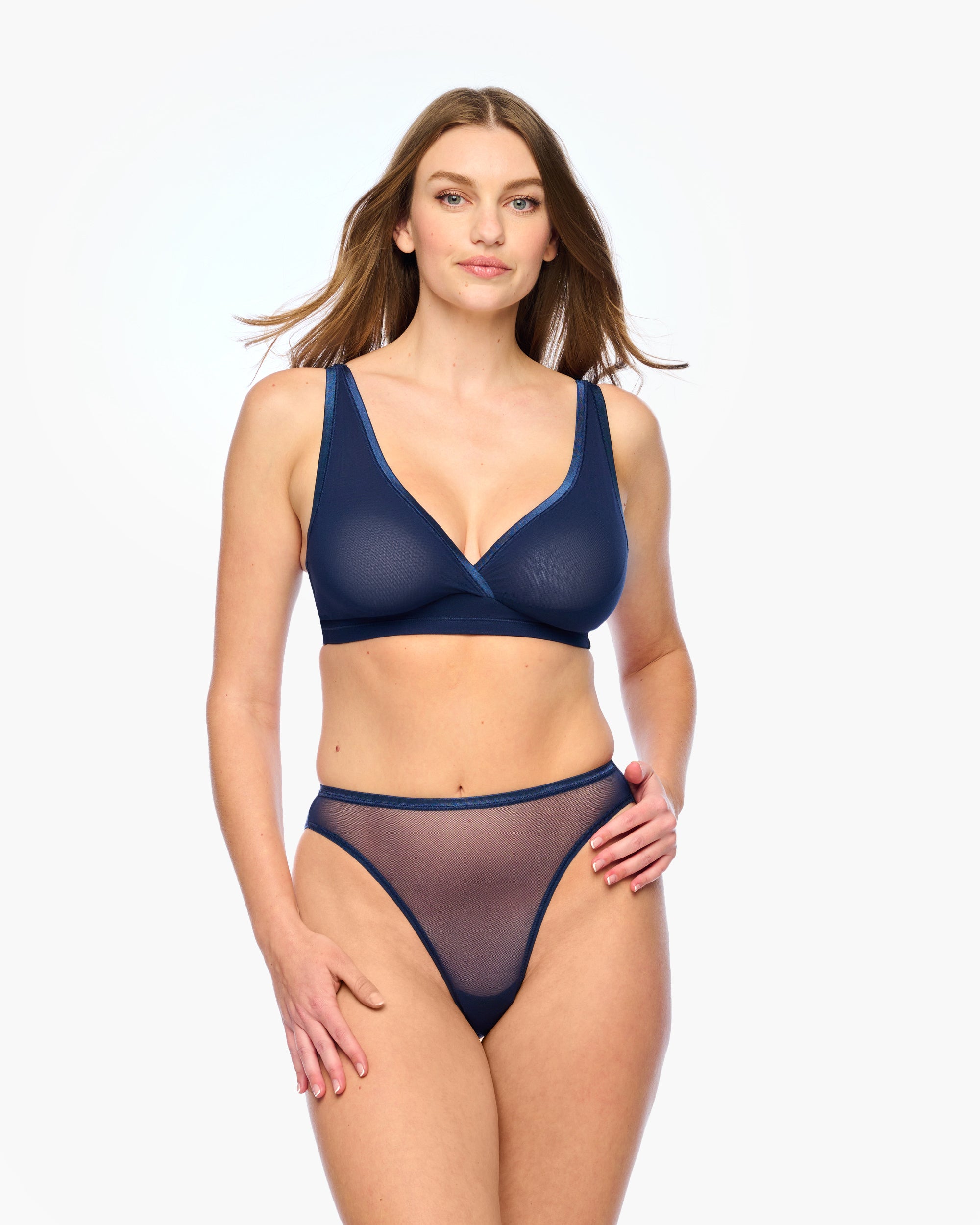 Bleue Bralette - Soire Confidence Brassière Curvy