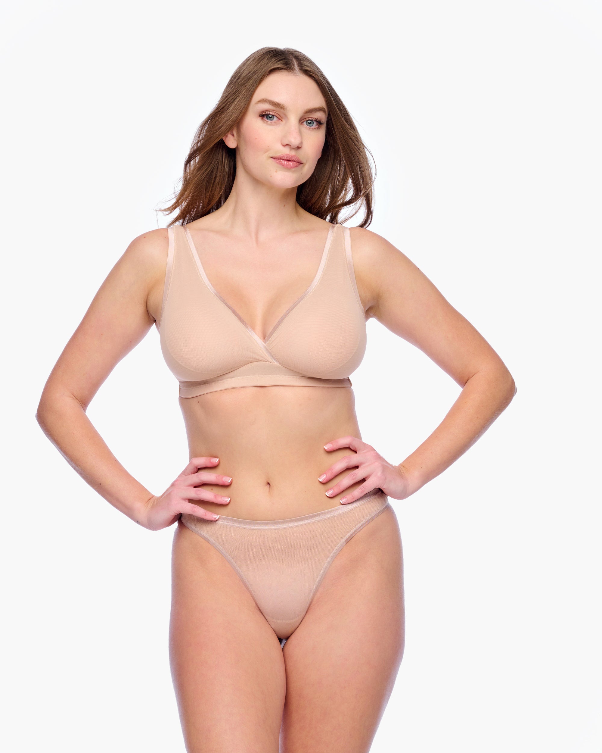 Beige Bralette - Soire Confidence Curvy - Bralette