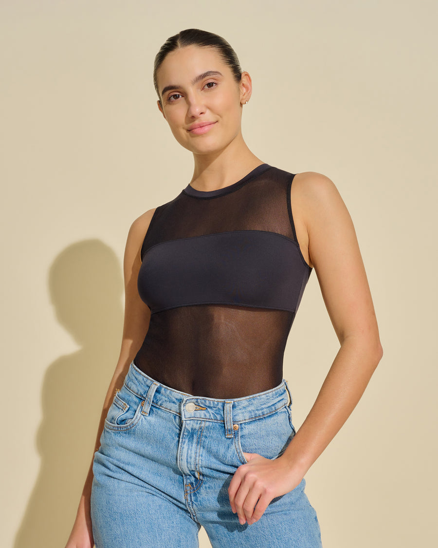 Schwarz Body - Soire Confidence Bodysuit