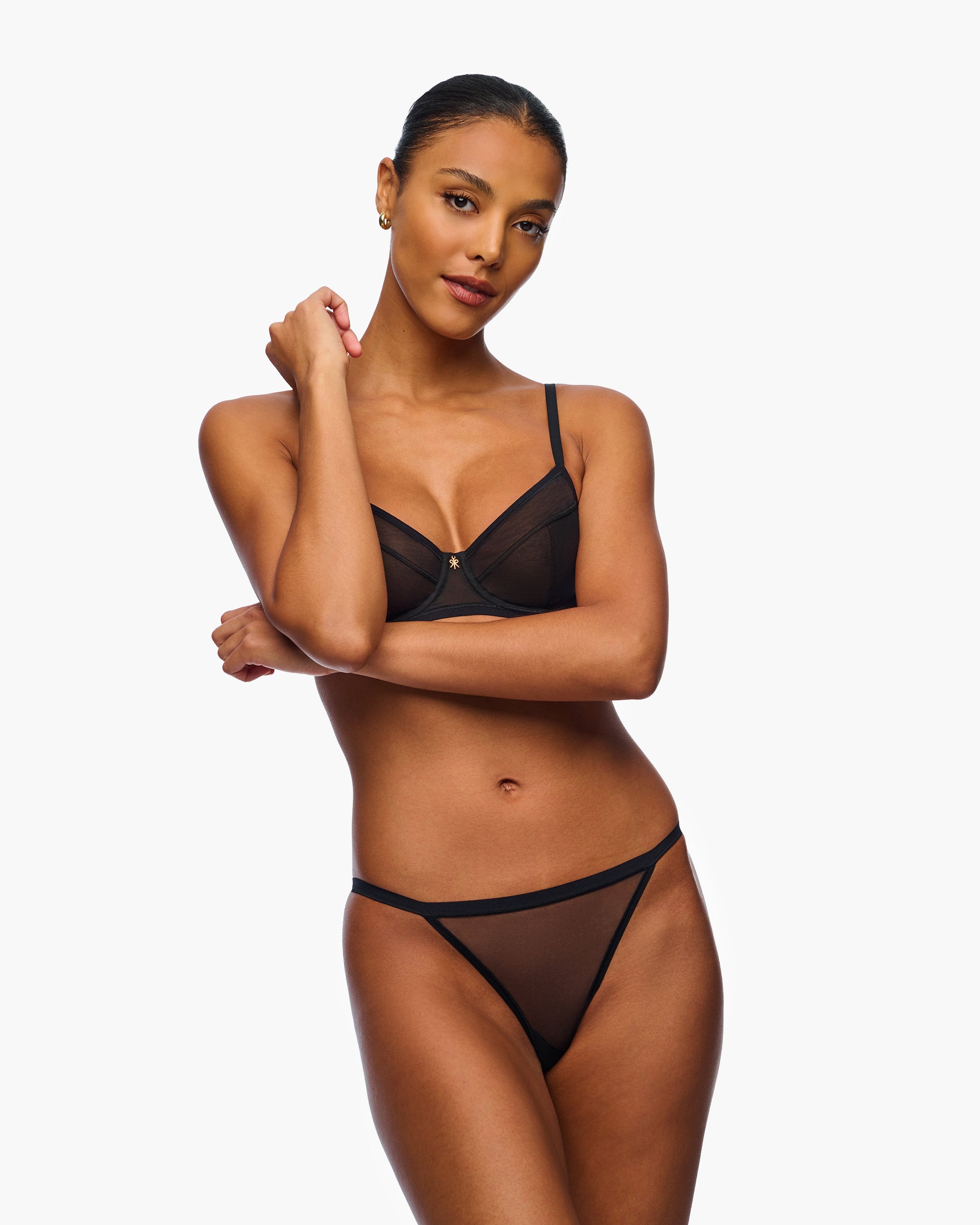 Noir String Ficelle - Soire Iconic G-String