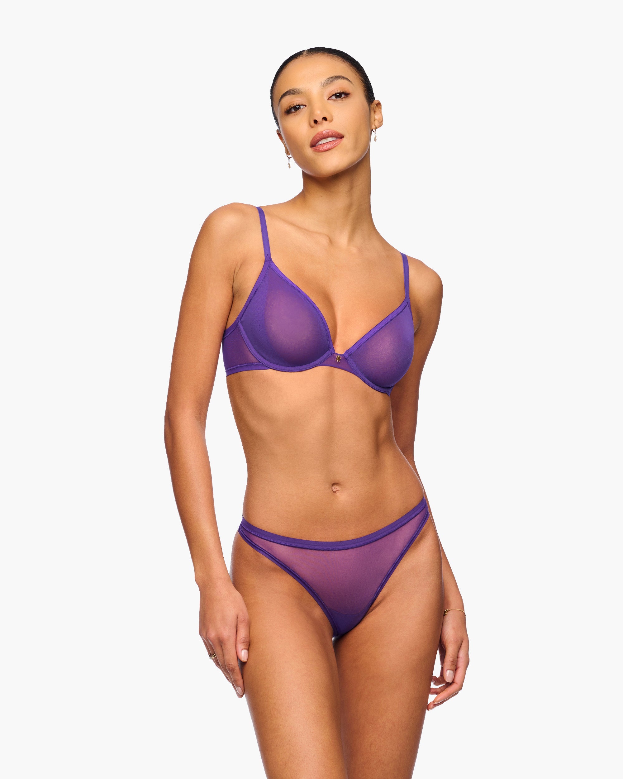 Purple Thong - Soire Iconic Thong
