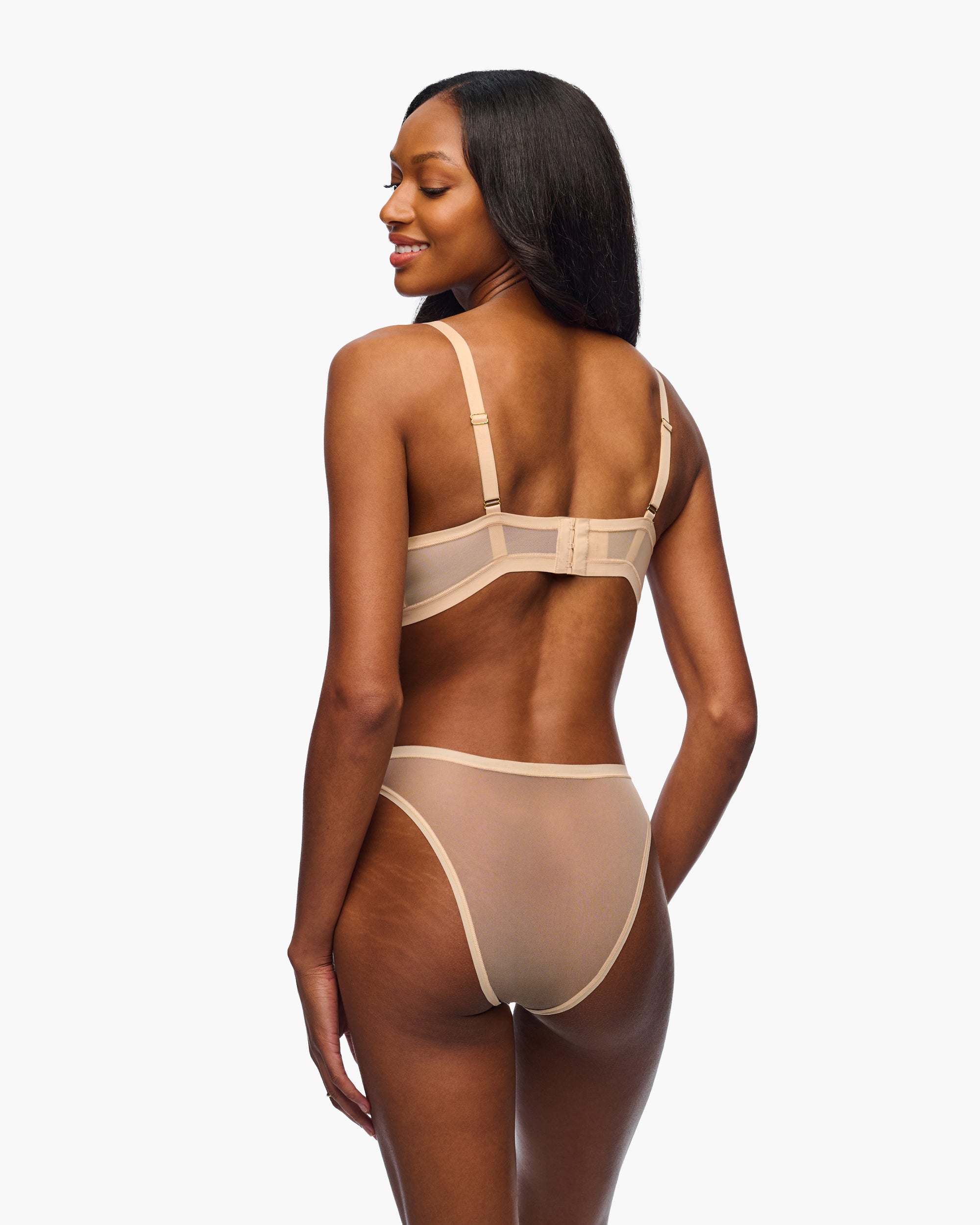 Beige Braguitas Tipo Bikini - Soire Iconic Bikini