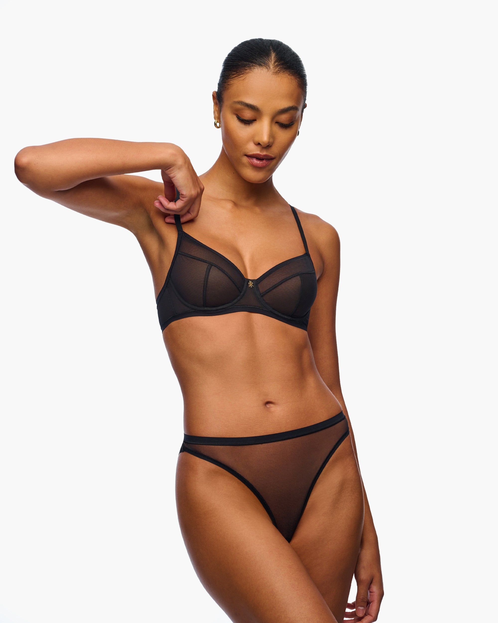 Noir Soutien-Gorge - Soire Iconic Soutien-Gorge À Bonnets Pleins