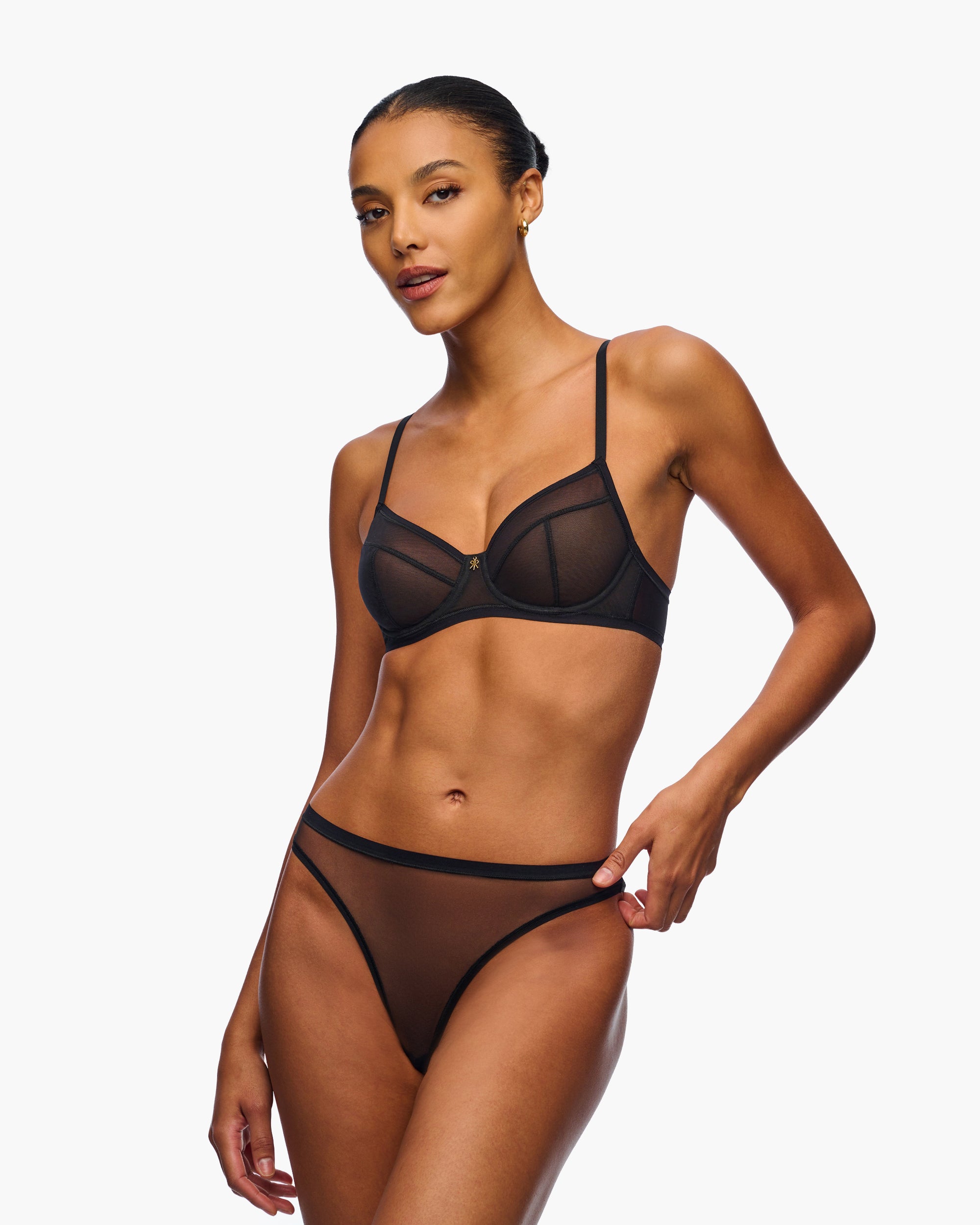 Noir Soutien-Gorge - Soire Iconic Soutien-Gorge À Bonnets Pleins